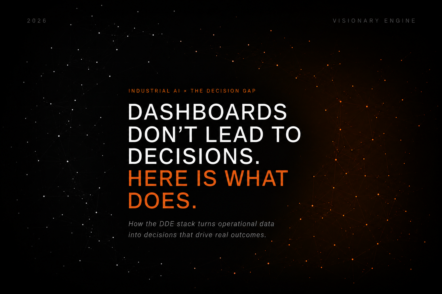 Dashboards Don't Lead to Decisions. Here Is What Does.