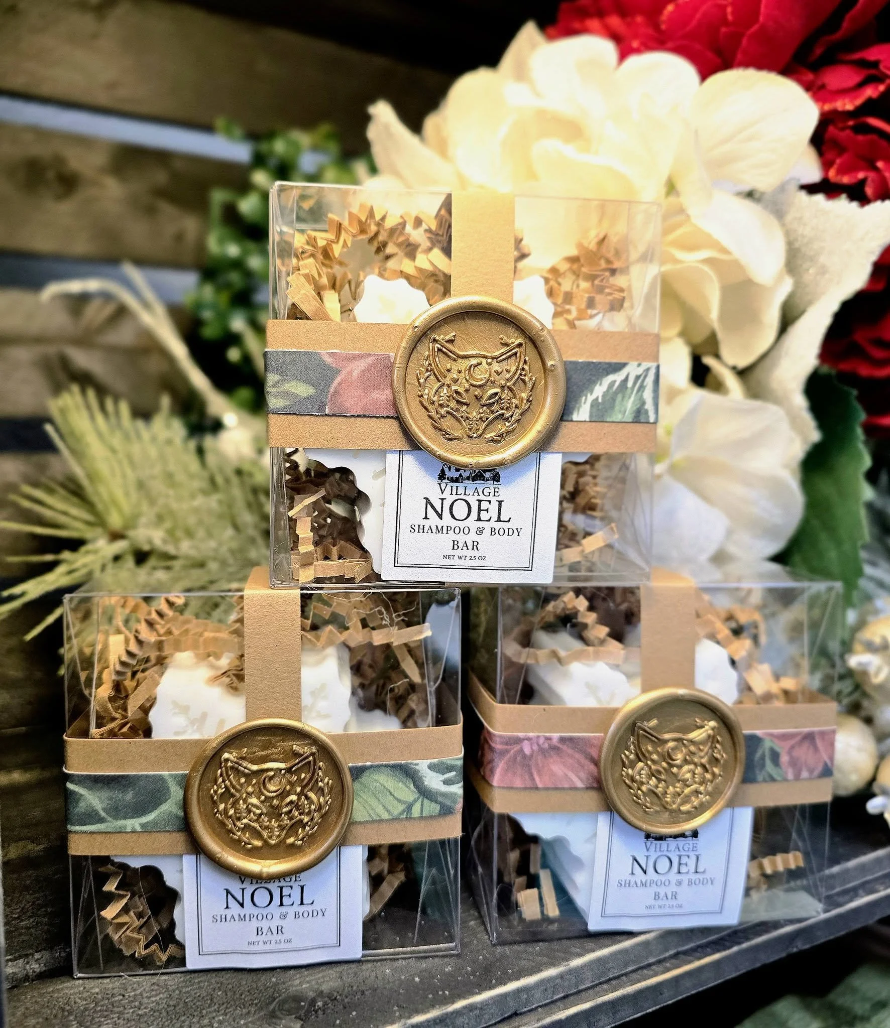Village Noel - Holiday Fragranced Shampoo & Body Bar (2.5 Oz.)