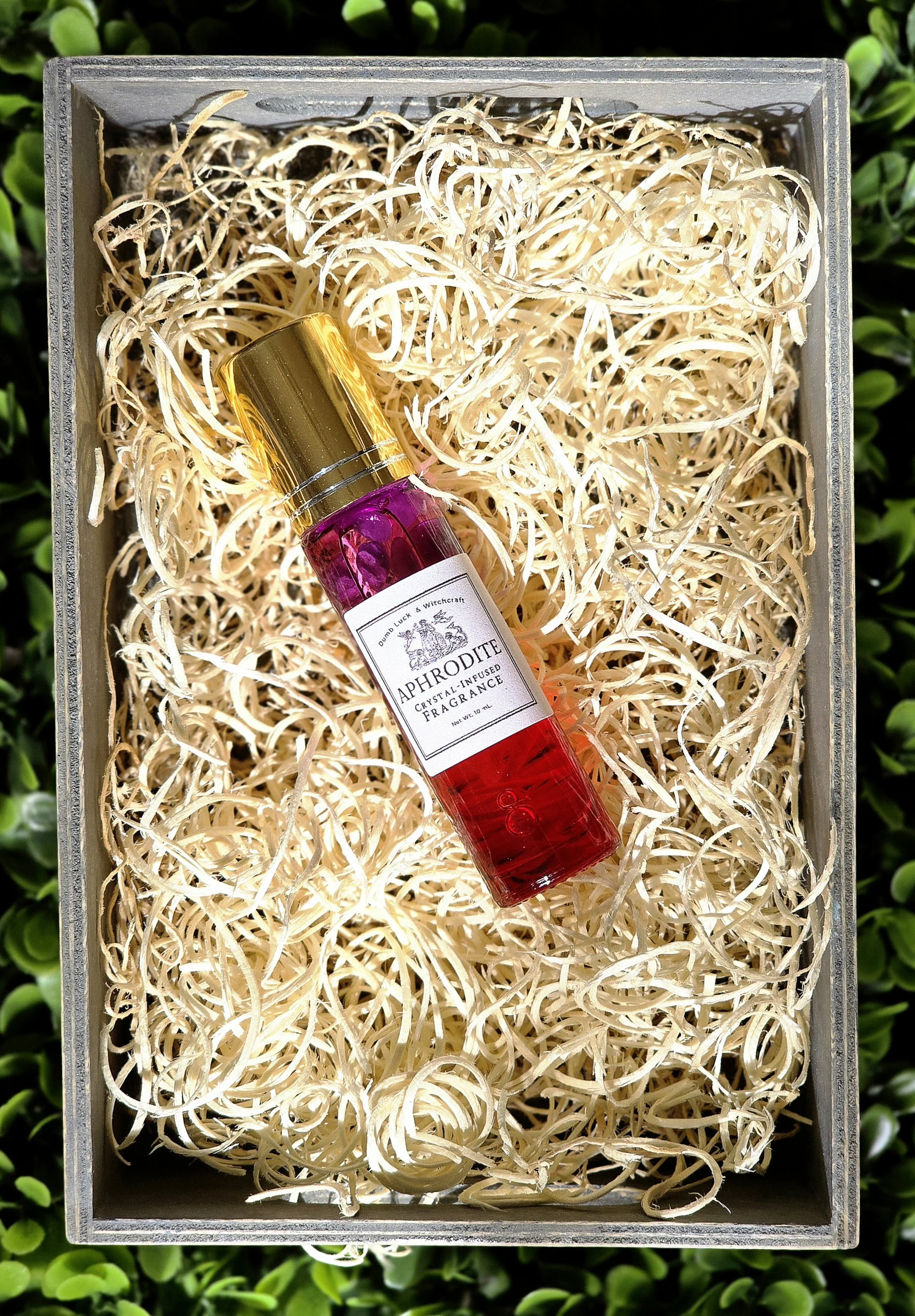 Aphrodite Crystal-Infused Fragrance Roller (10 ml)