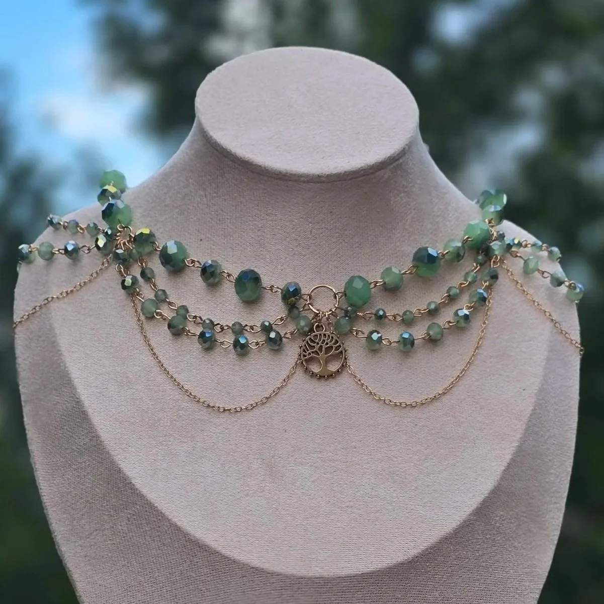 "Katerina" - OOAK Victorian Style Choker (16" length)