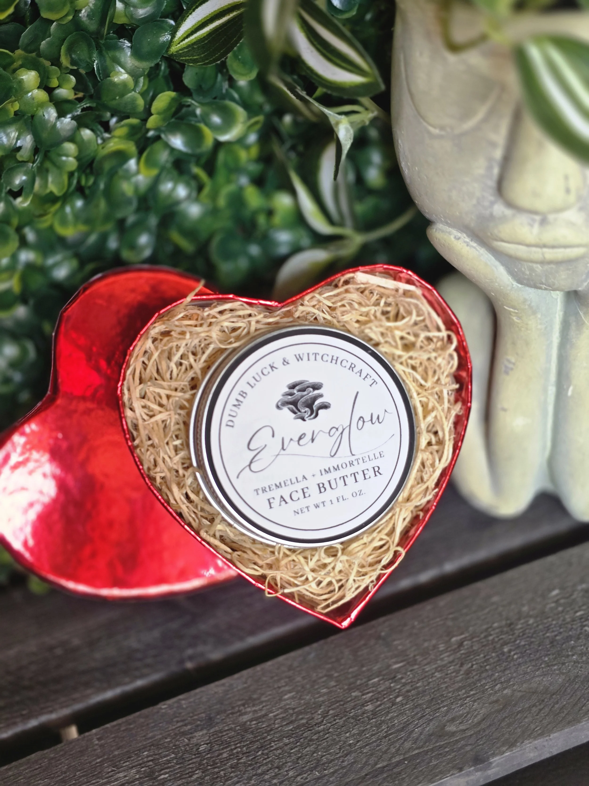 GIFT WRAP UPGRADE - Red Satin Valentine's Box