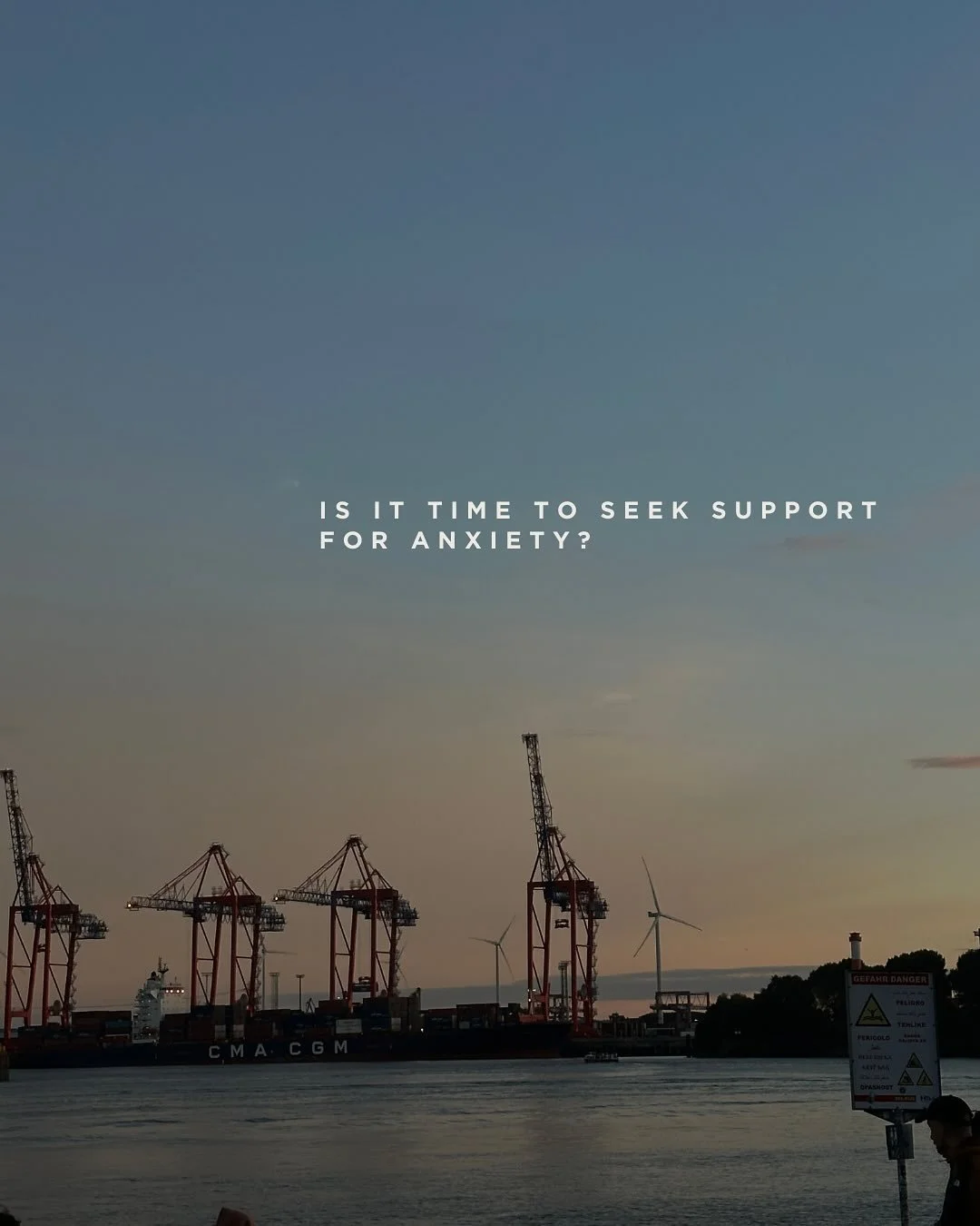 Many people who come to work with me have lived with anxiety disorders for years before they seek support. On average, more than 7 years. A lot of them feel insecure if they are &bdquo;sick enough&ldquo;. That hesitation is very common and understand