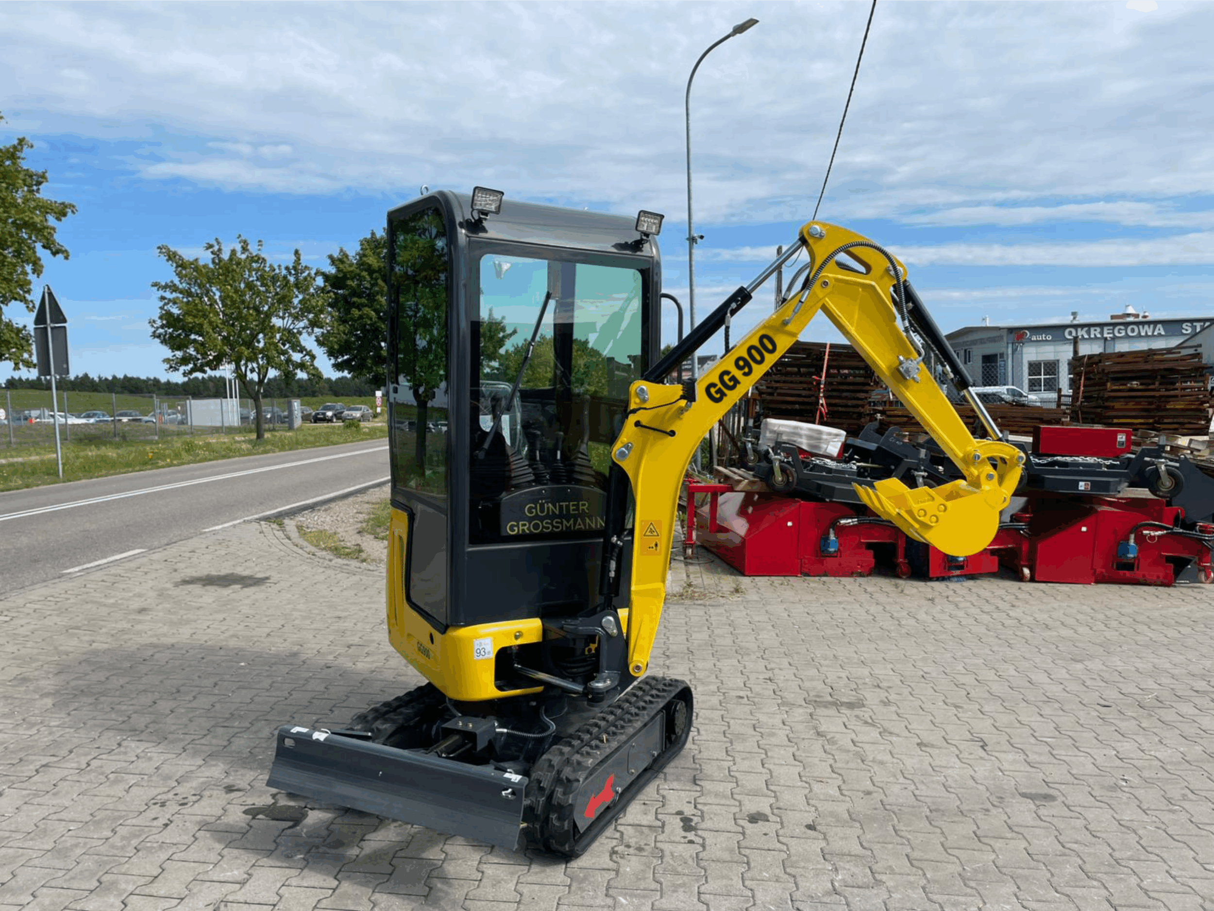 Miniekskavaator 900C