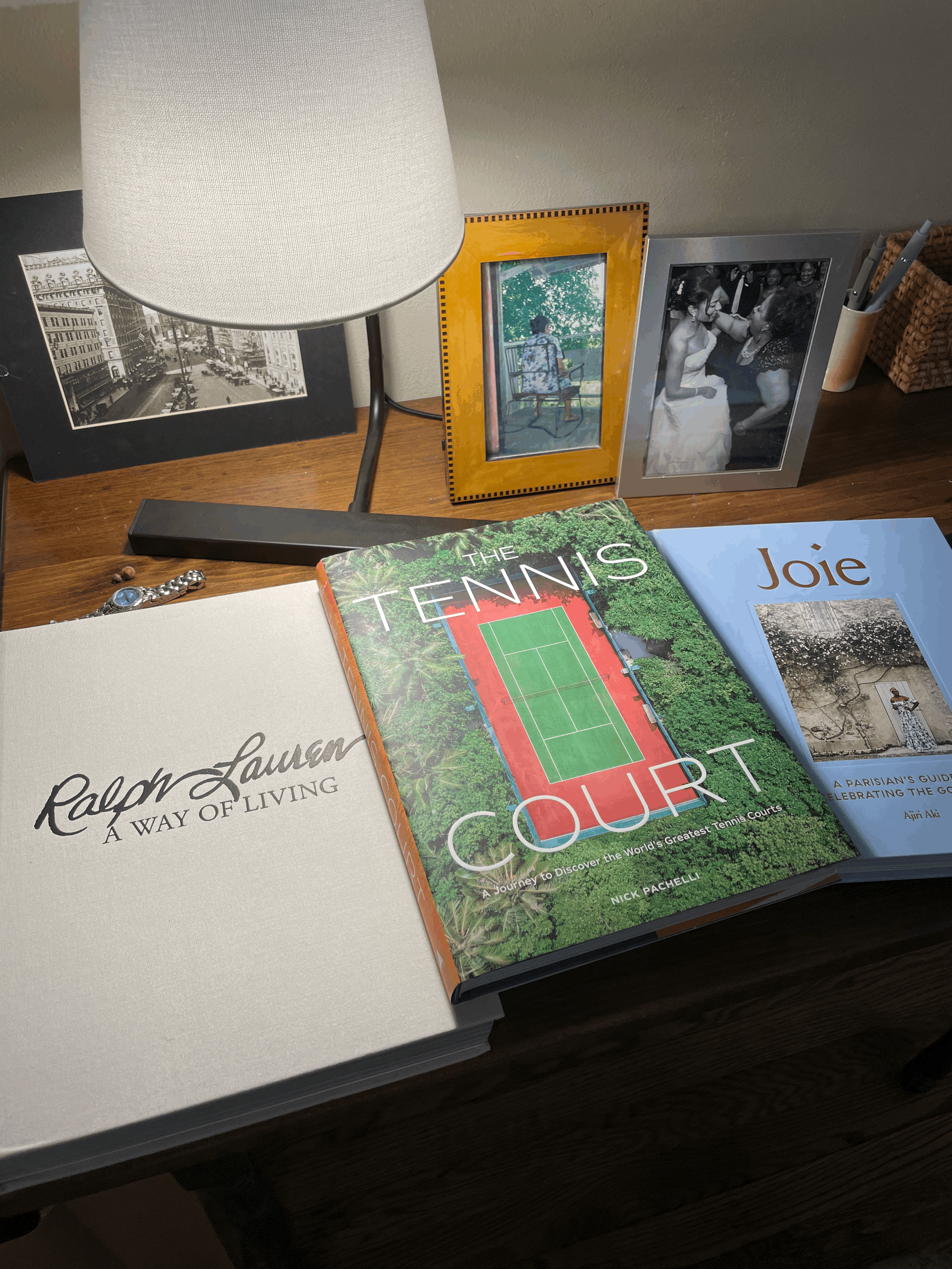 Sandy’s Coffee table books