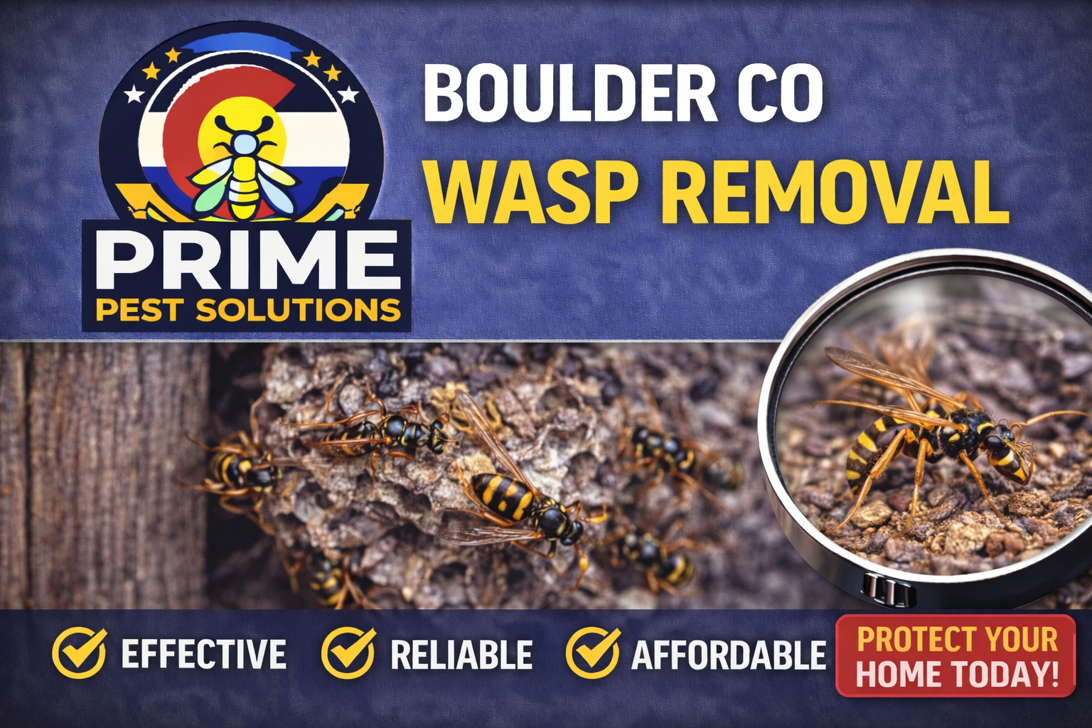 yellow jacket nest removal