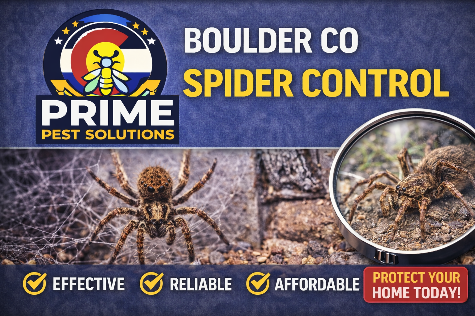 spider exterminator boulder co