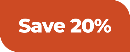 A red badge with white text that says 'Save 20%'.