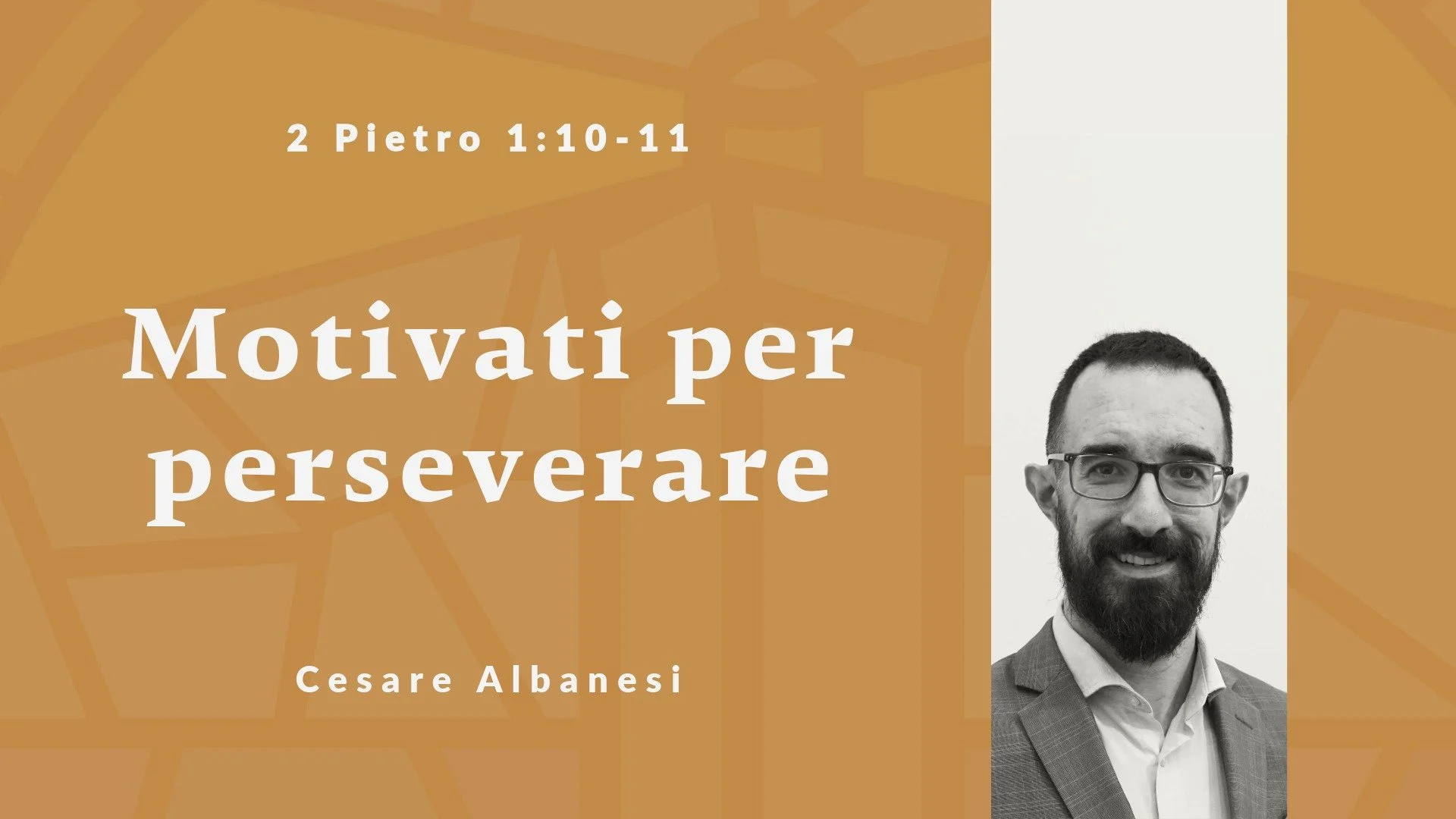 Motivati per perseverare | 2 Pietro 1:10-11 | 14 Giugno 2026
