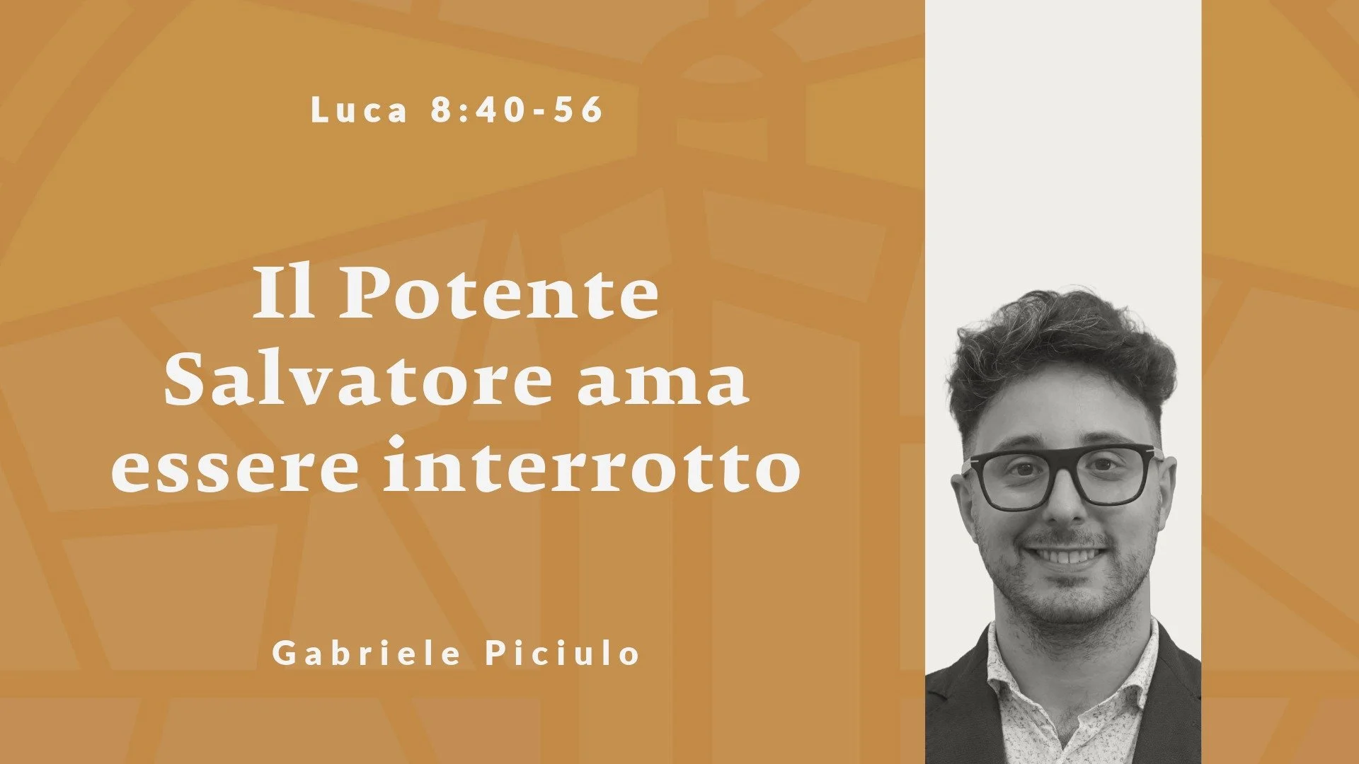 Il Potente Salvatore ama essere interrotto| Luca 8:40-56 | 02 Agosto 2026