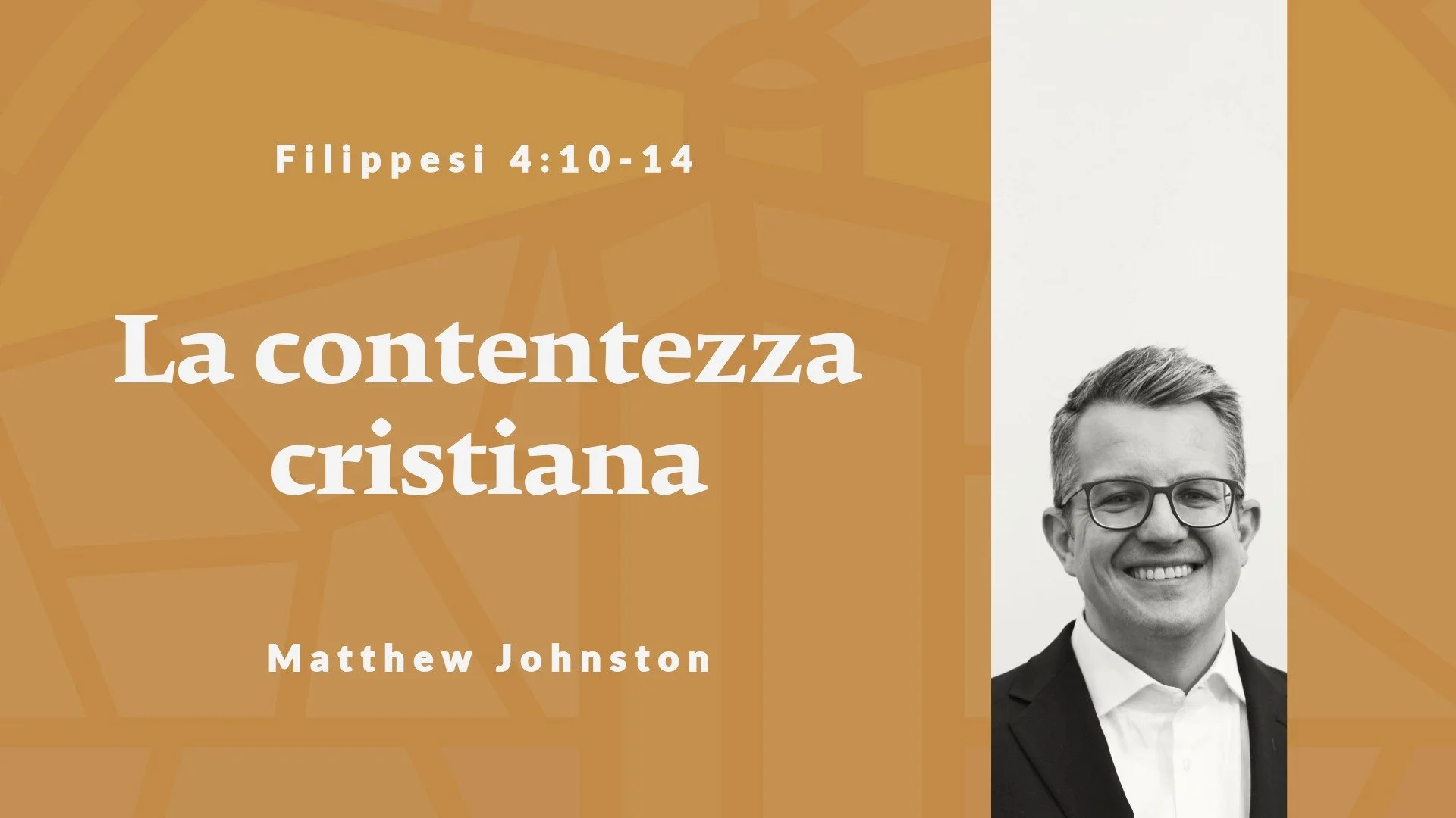 La contentezza cristiana | Filippesi 4:10-14| 16 Agosto 2026