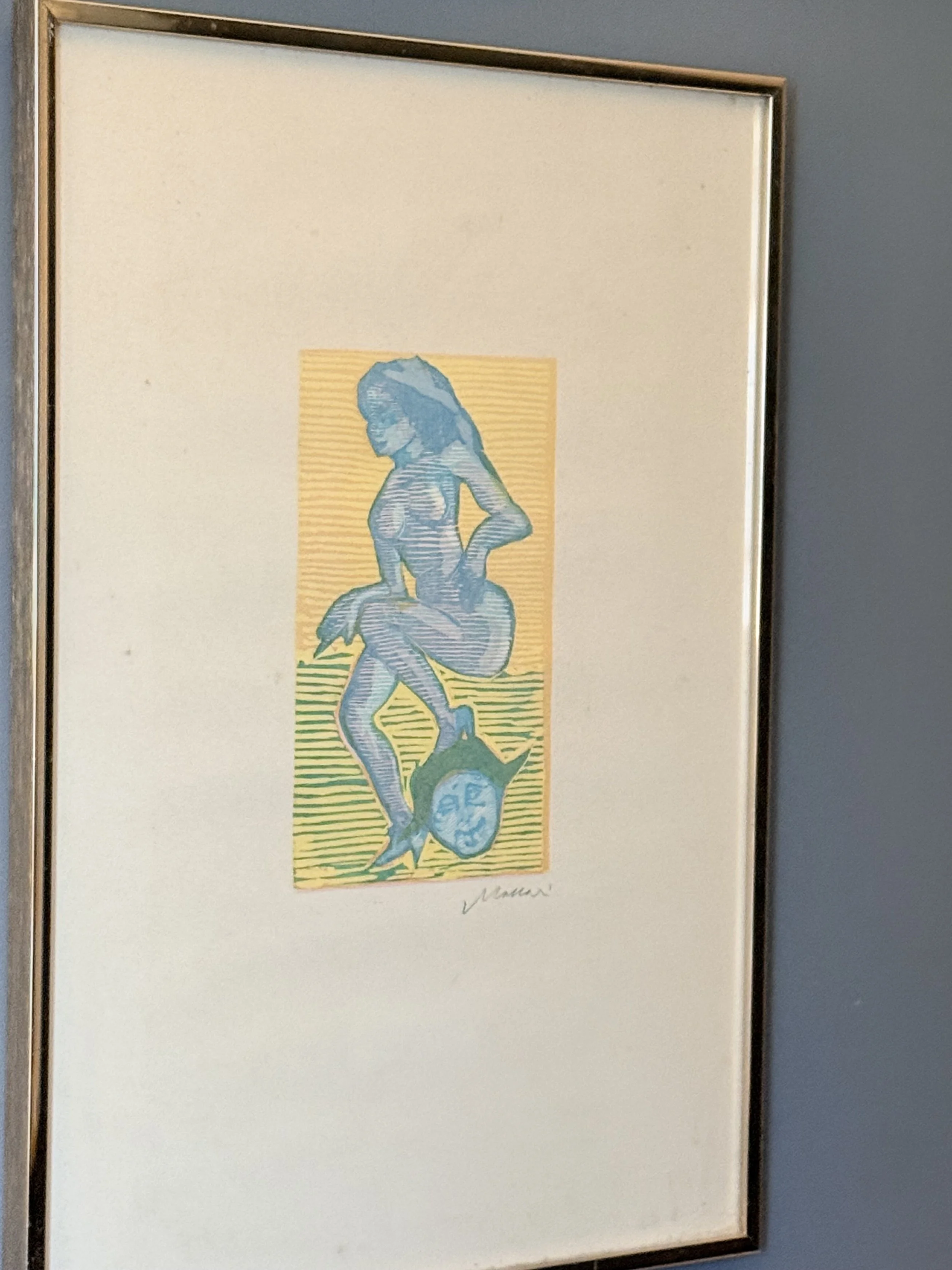 Mino Macari - Mermaid Print