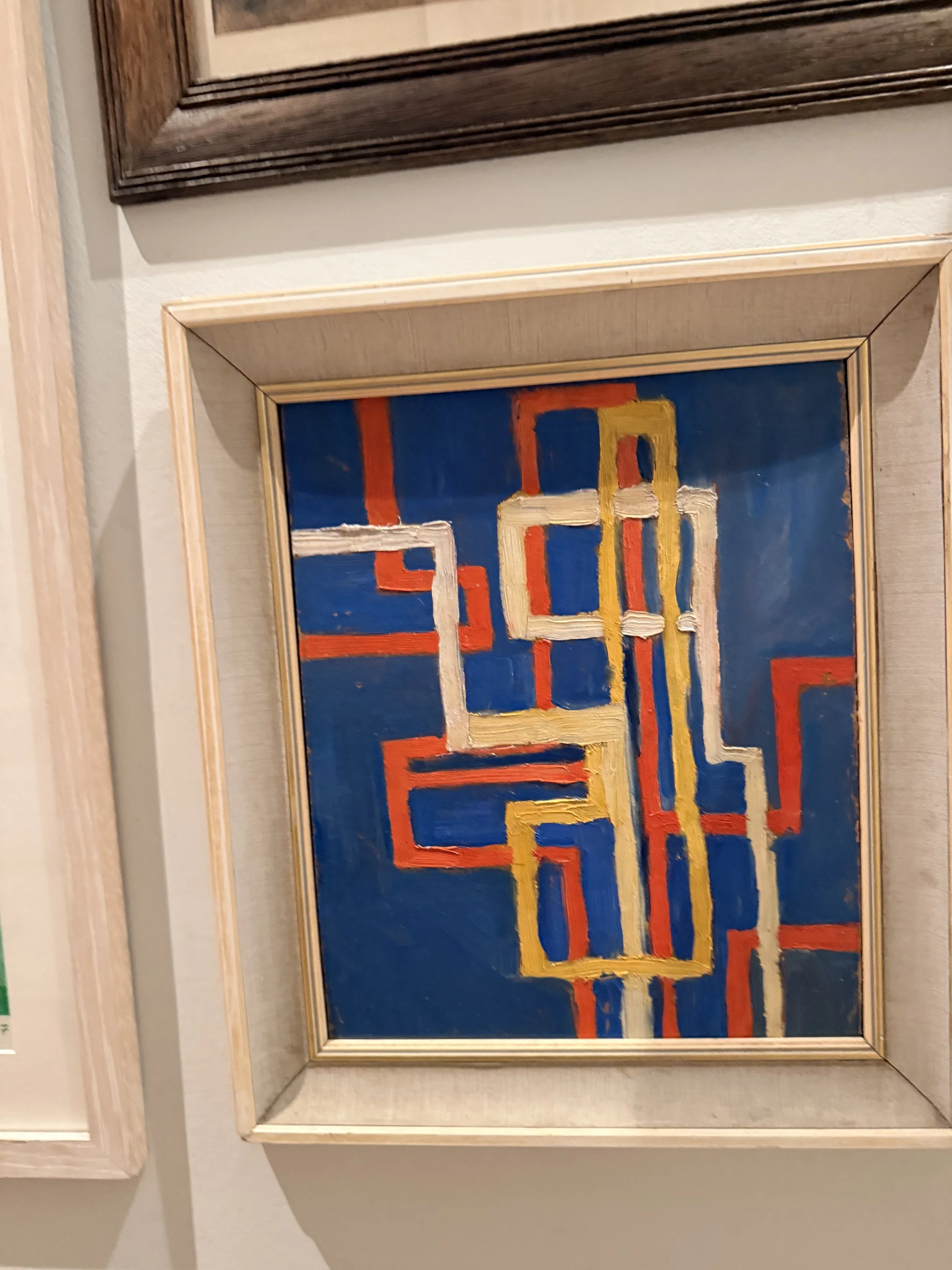 1954 - Abstract oil on board