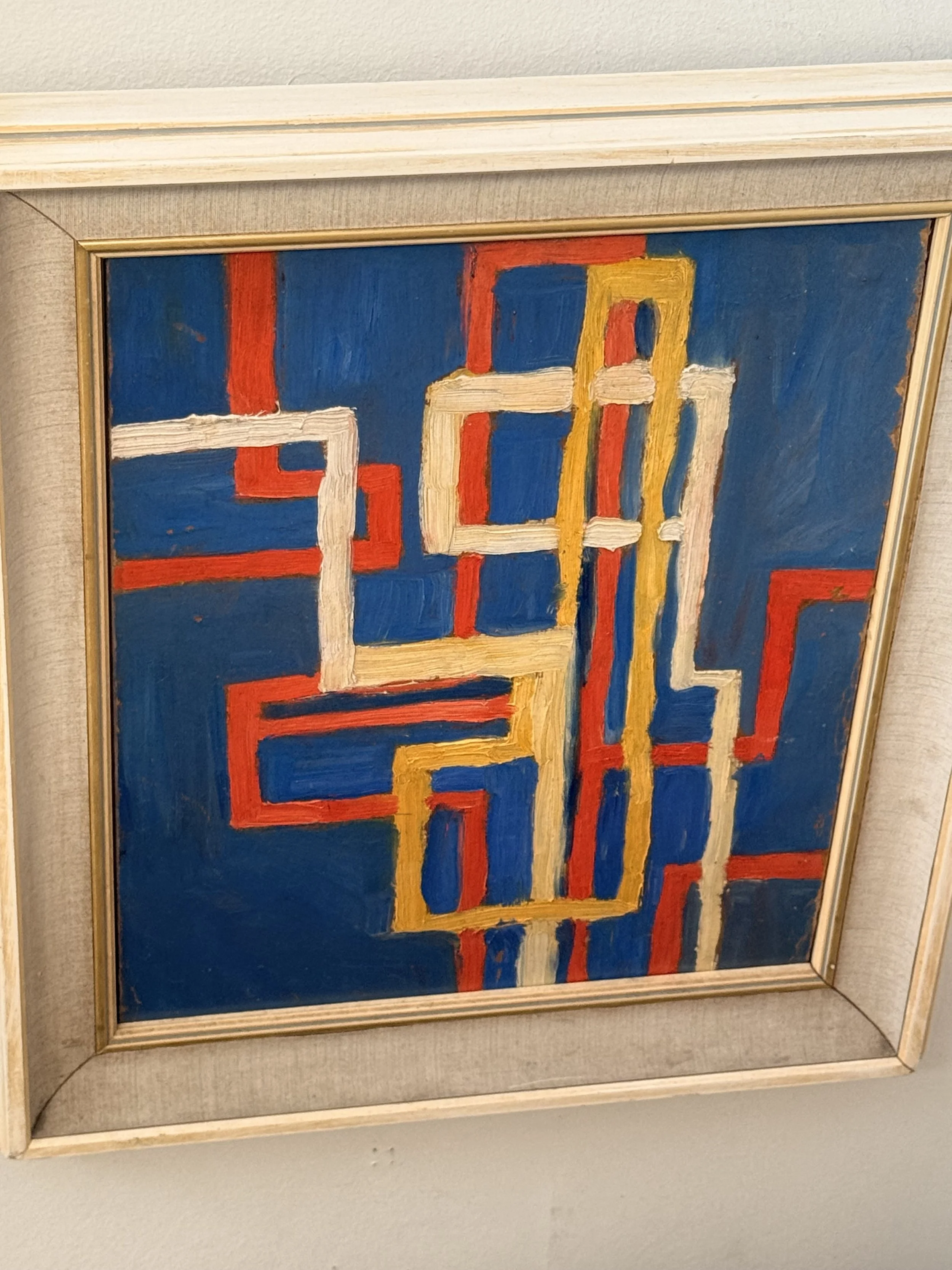 1954 - Abstract oil on board