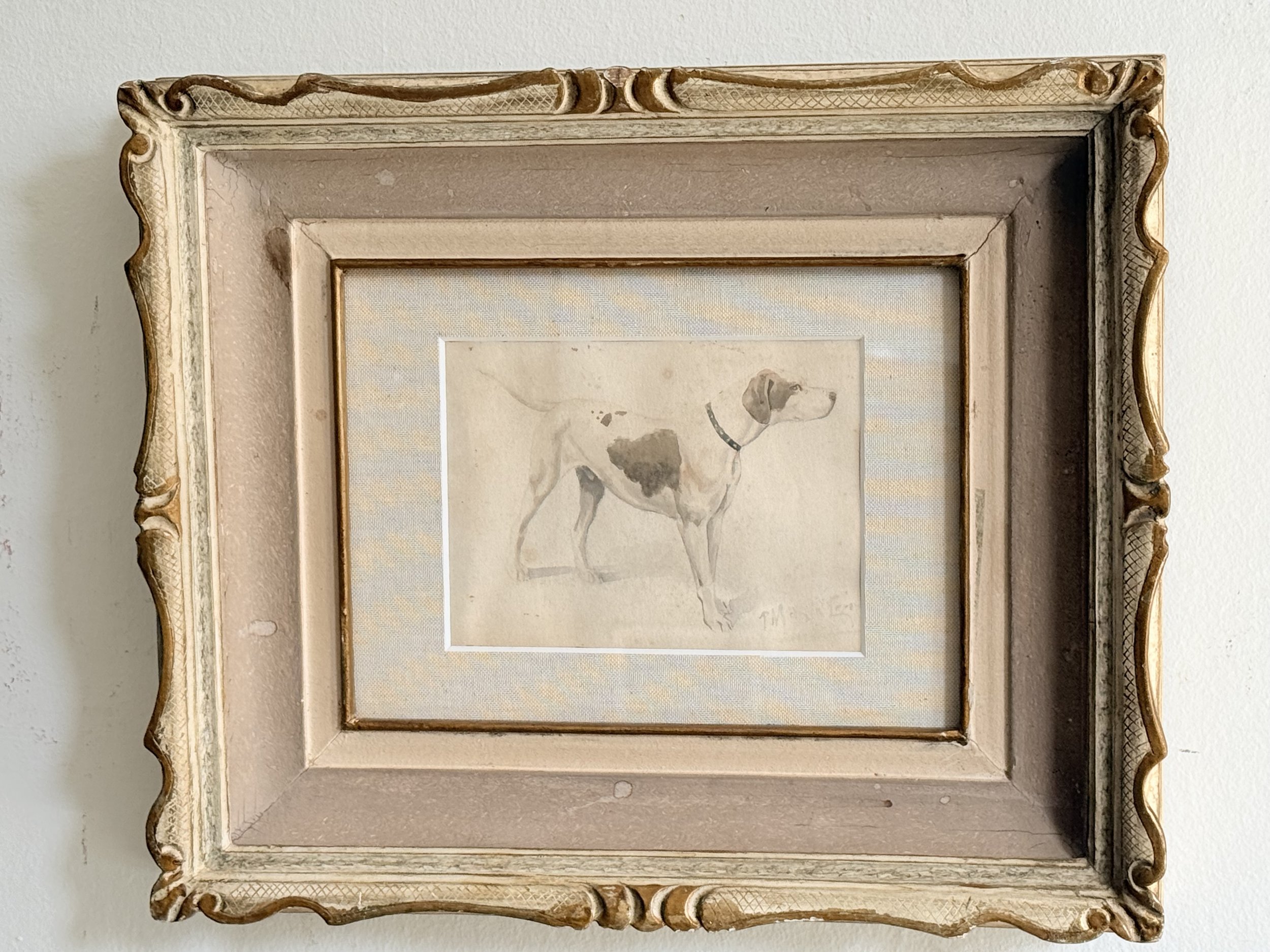 Watercolour Study of a dog