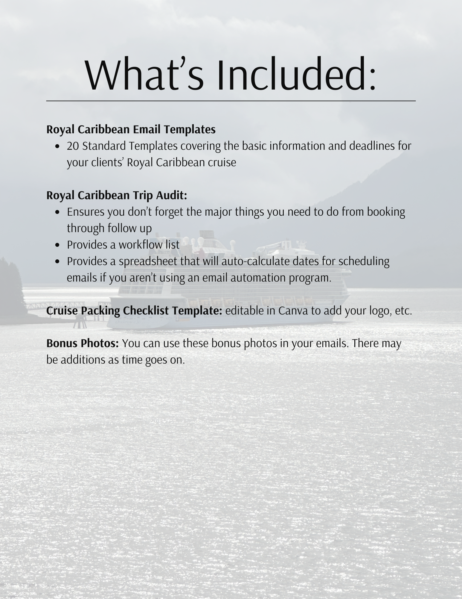 Royal Caribbean Email Template Guide Inclusions.png