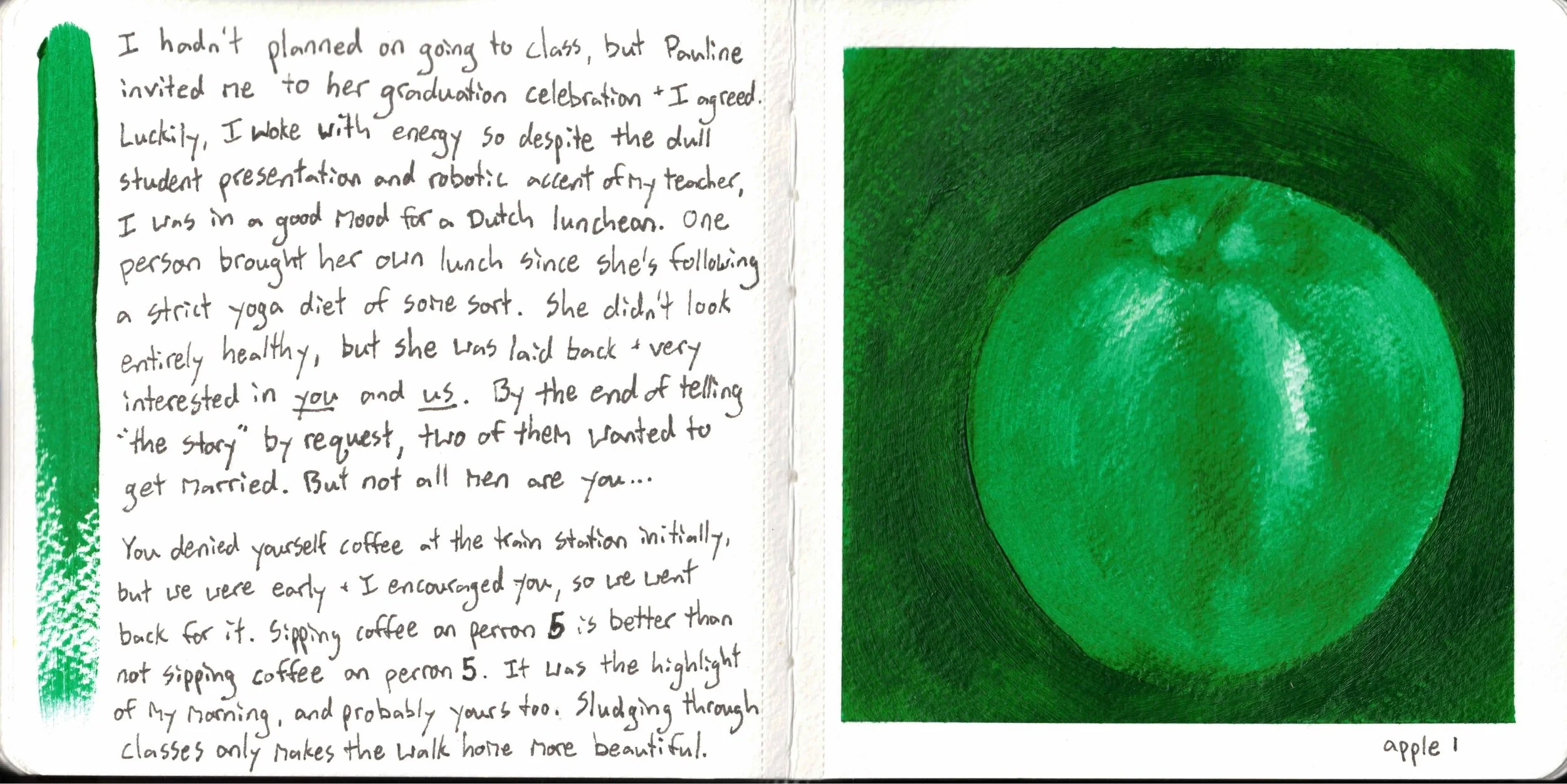 green apple