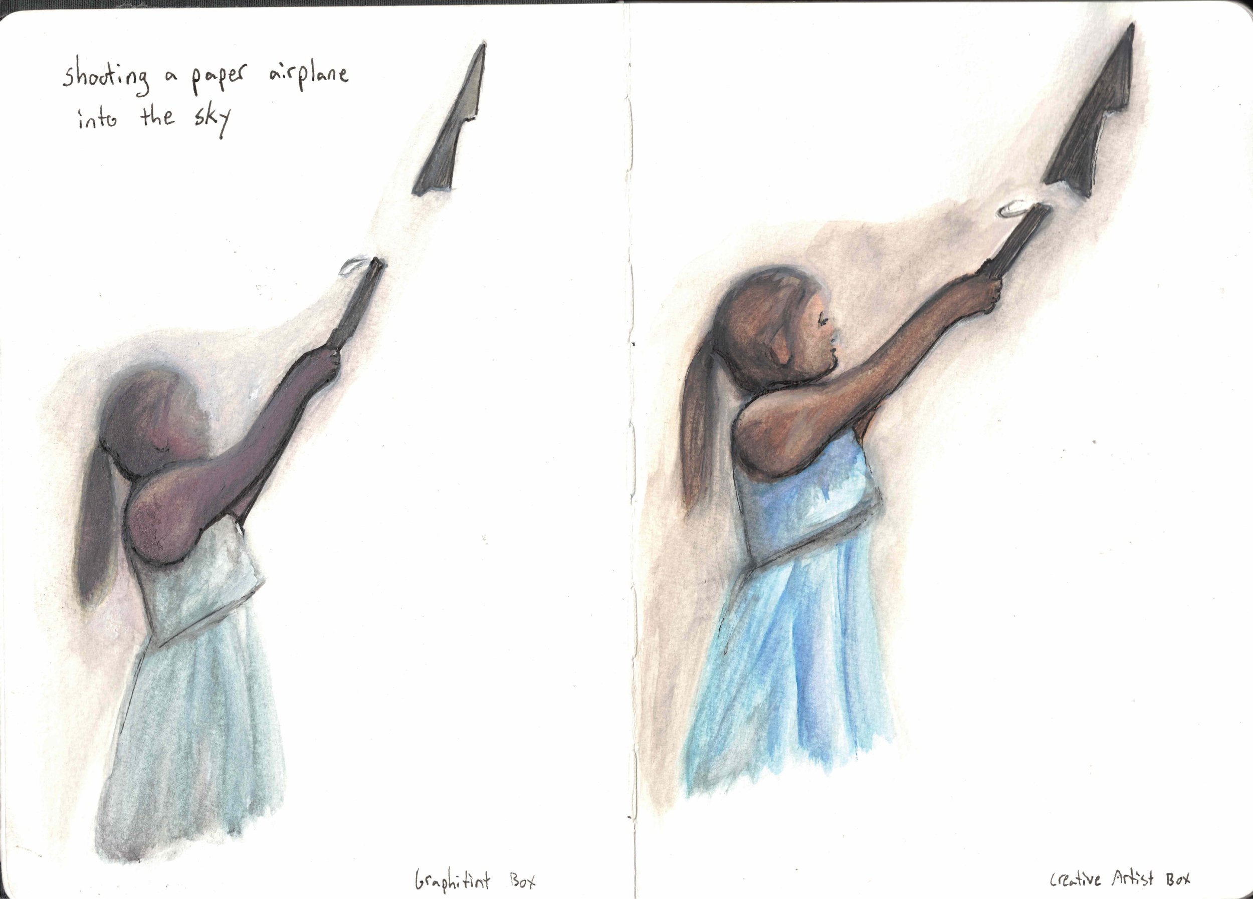 paper airplane