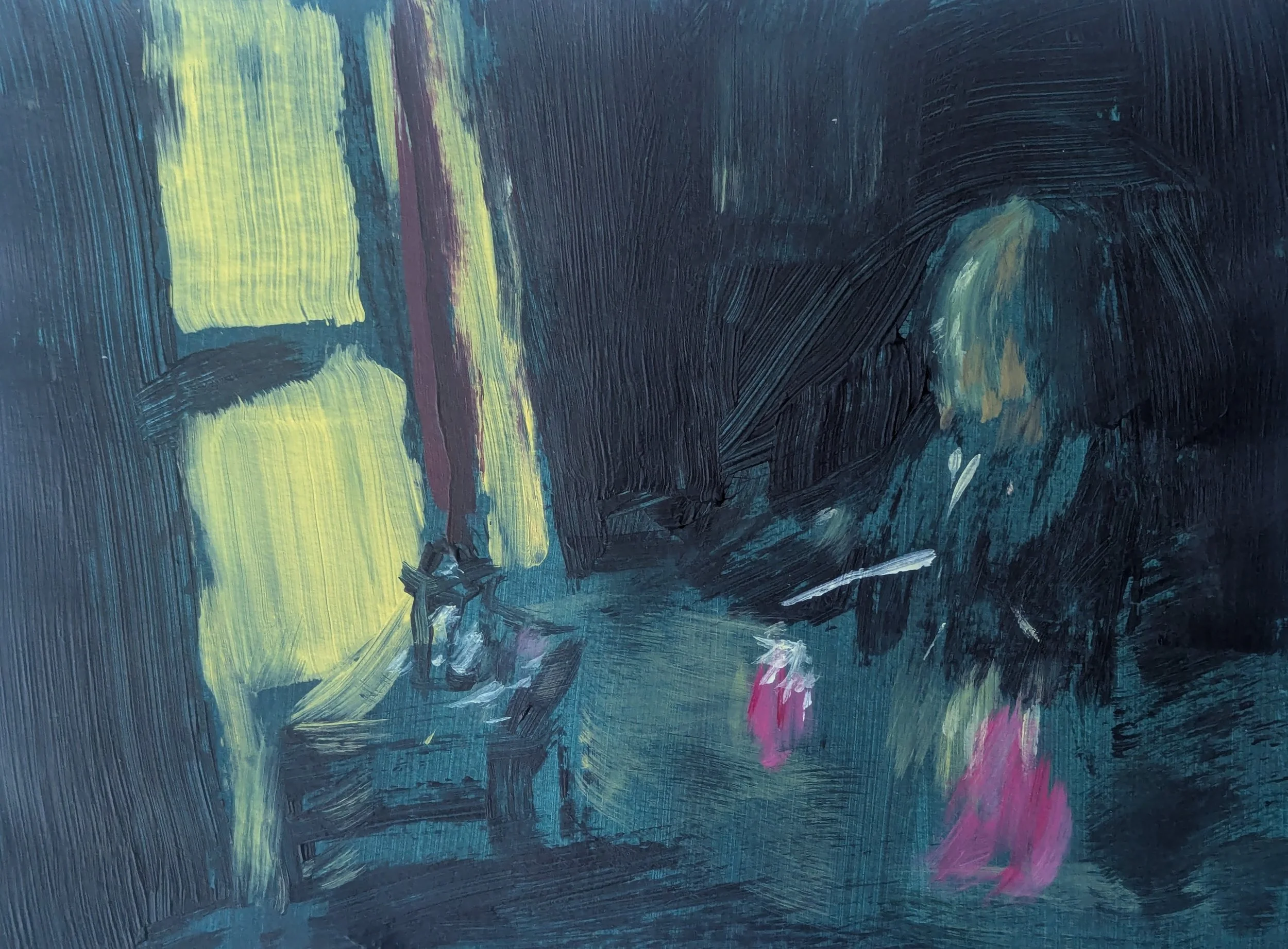 study of pink lantern