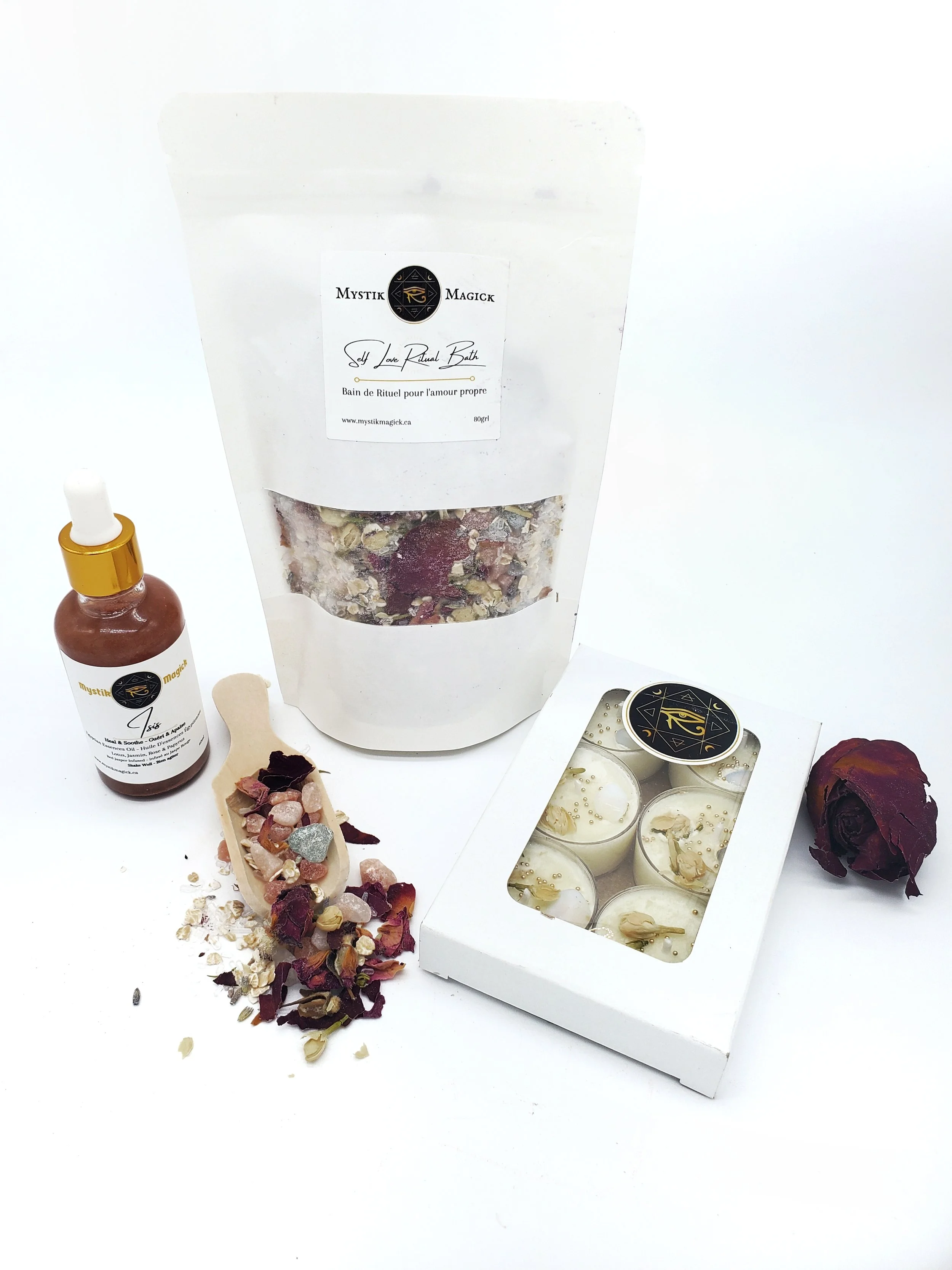 Ensemble de bain spirituel