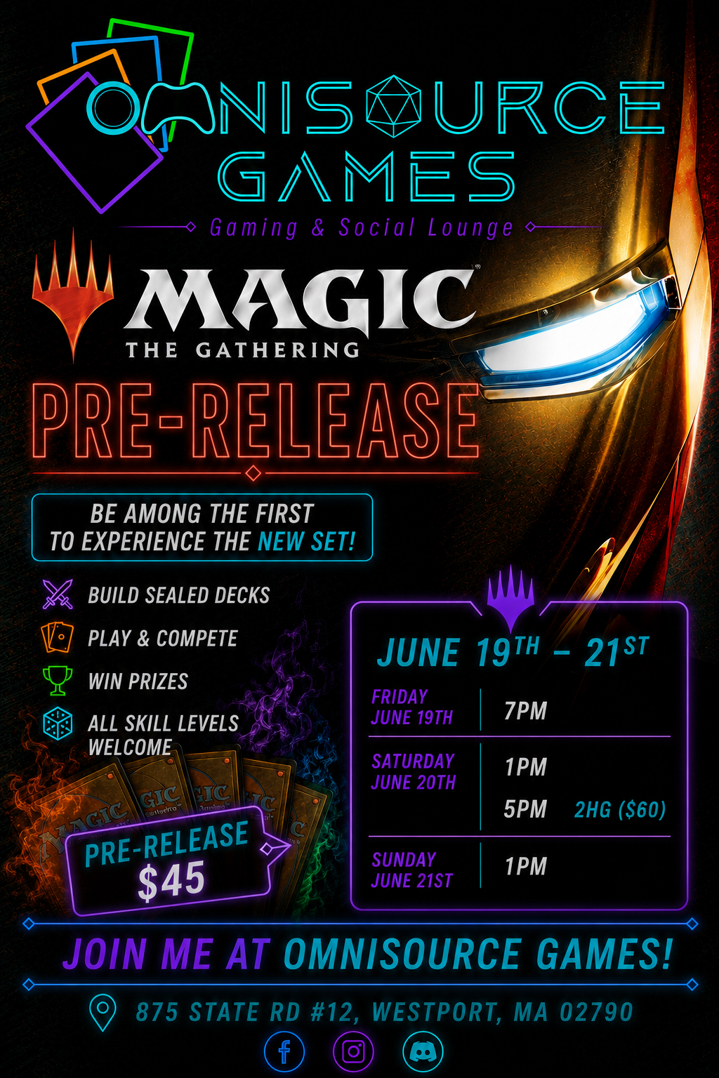 Marvel Super Heroes 2-Headed Giant Prerelease Saturday Evening!