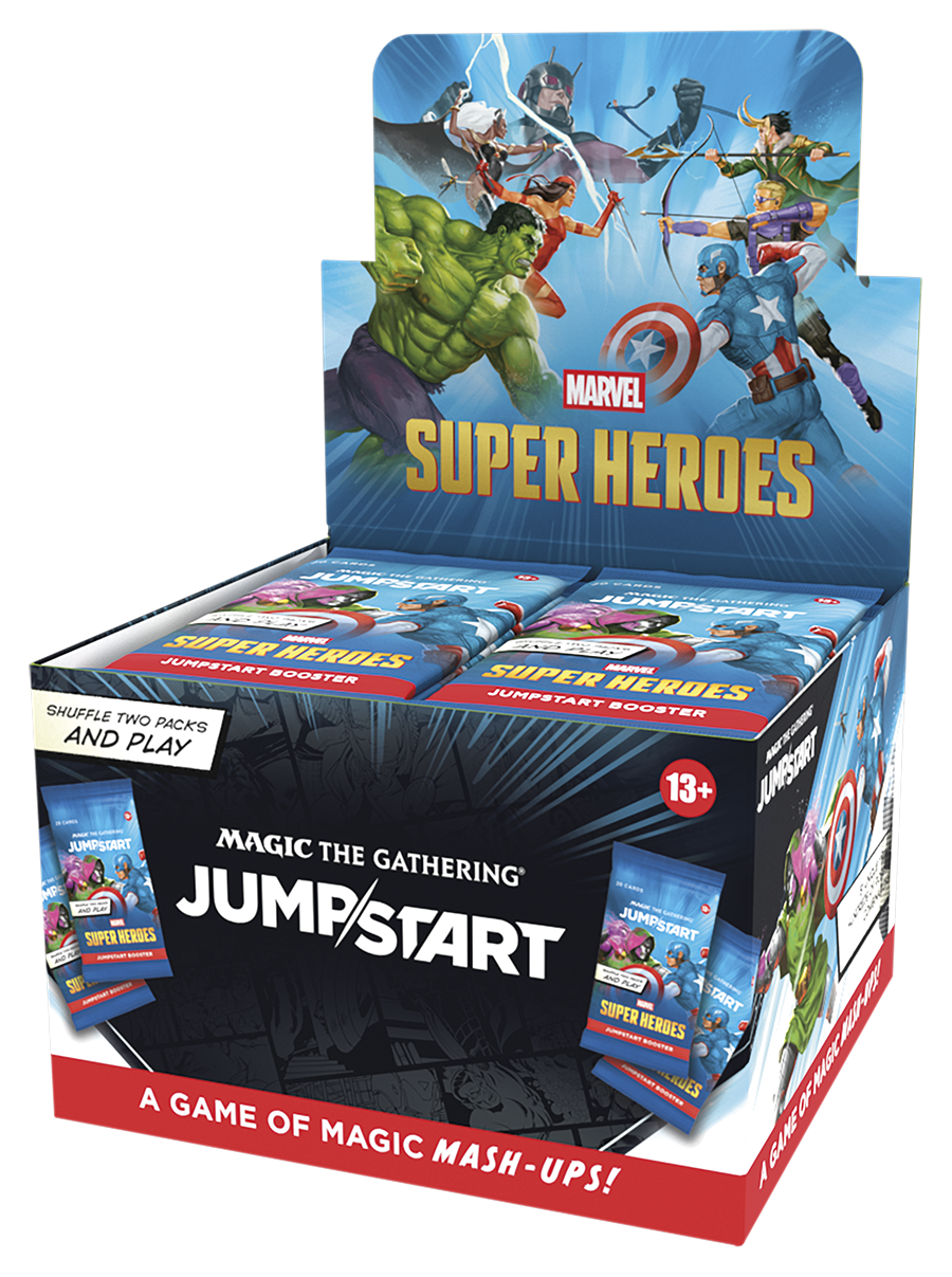Marvel Super Heroes - Jumpstart Booster Display - Marvel Super Heroes (MSH)