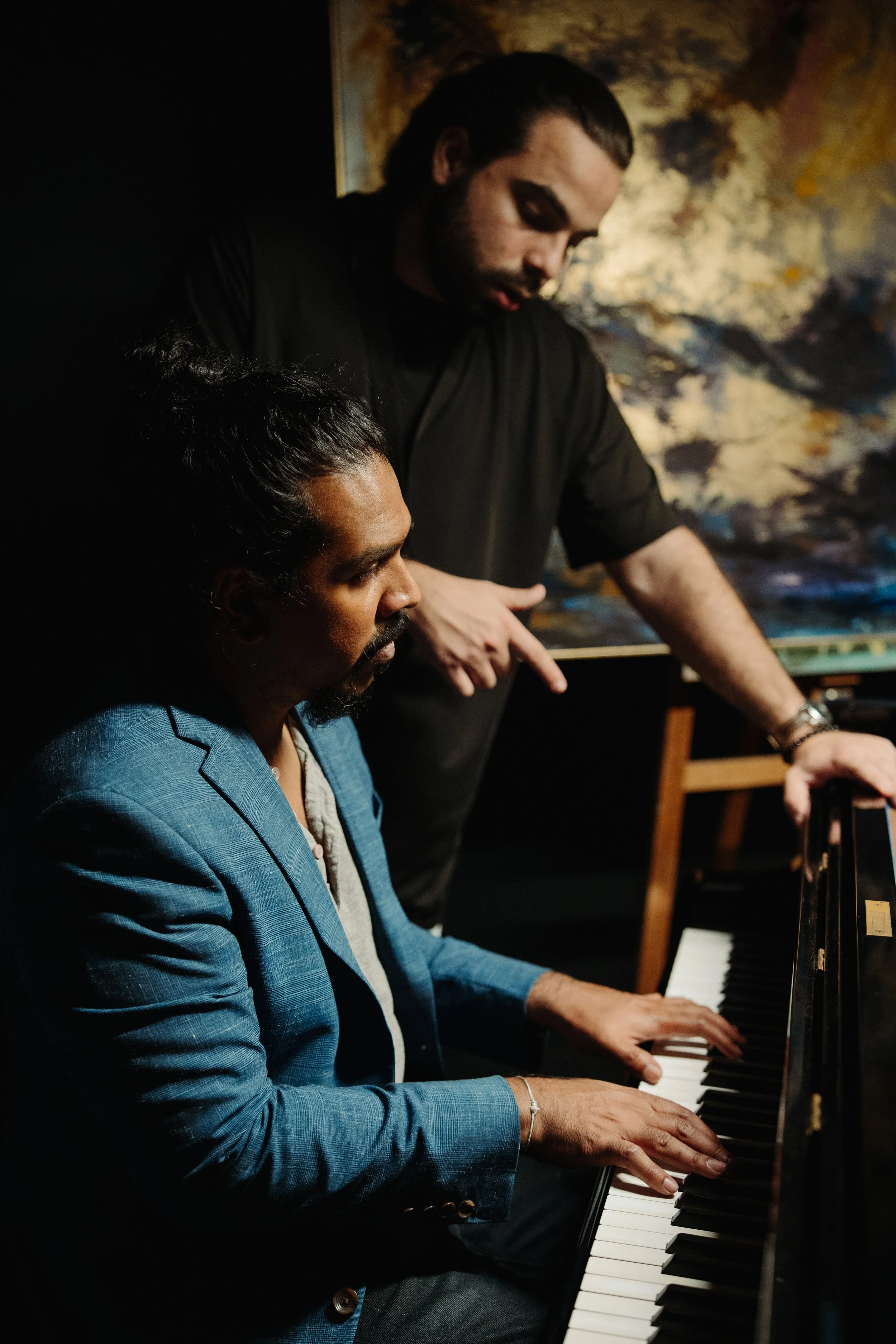 Private piano instruction focused on technique and fundamentals