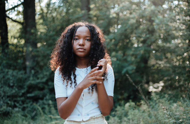 Teenager during youth mental health awareness month