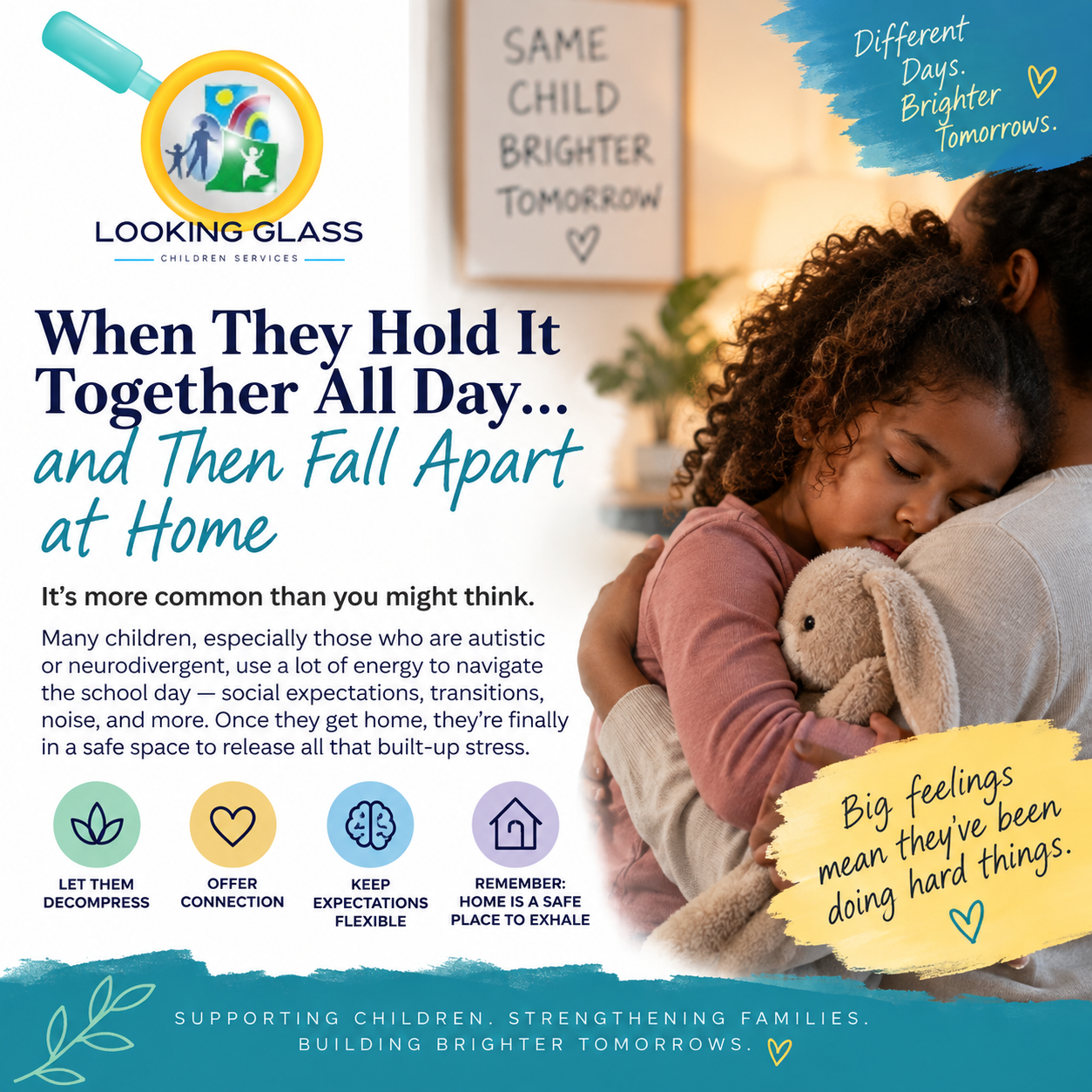 Why My Child Falls Apart After School: Understanding the After-School Release