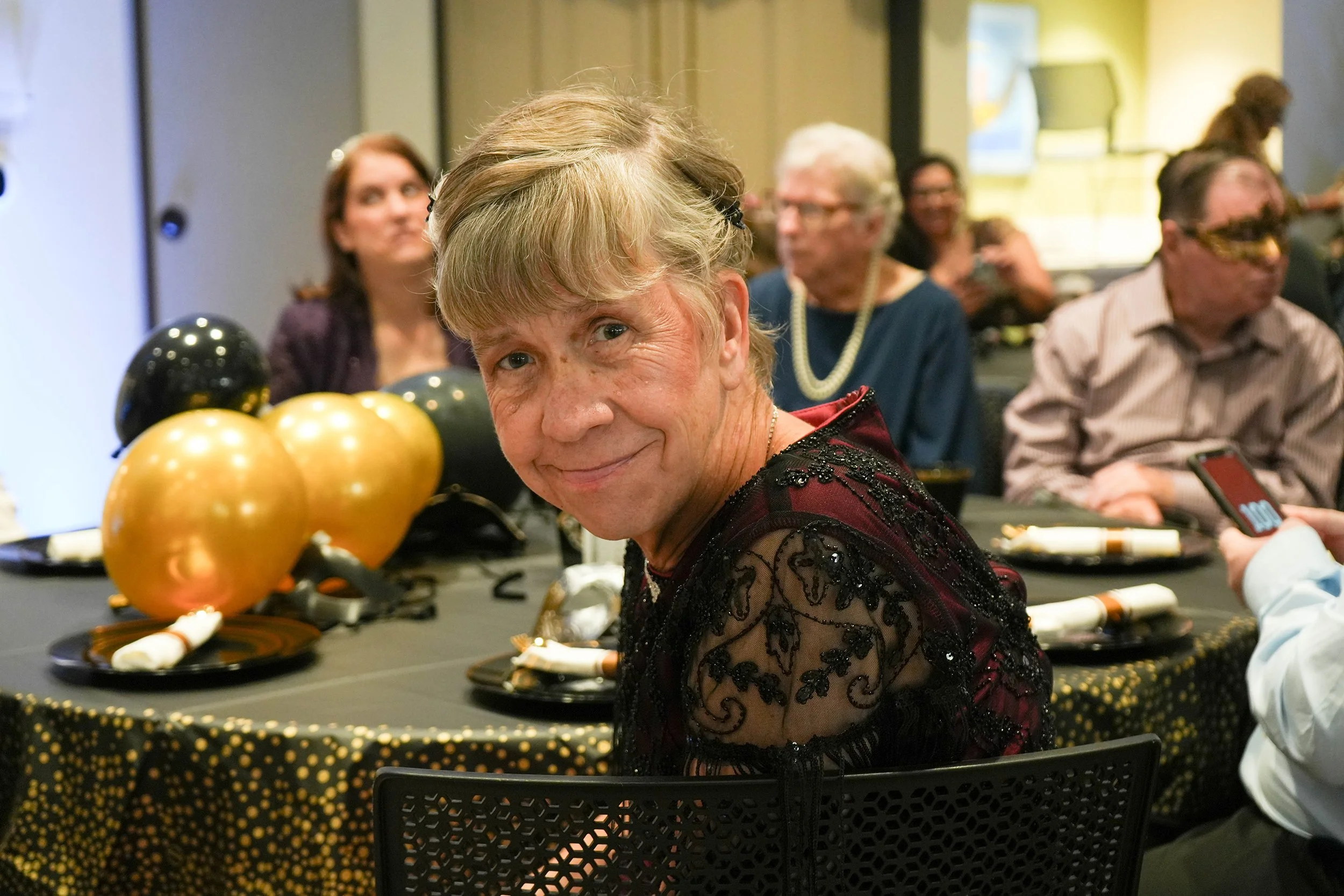  Mary of Casa de Caridad smiles beautifully for the camera. 