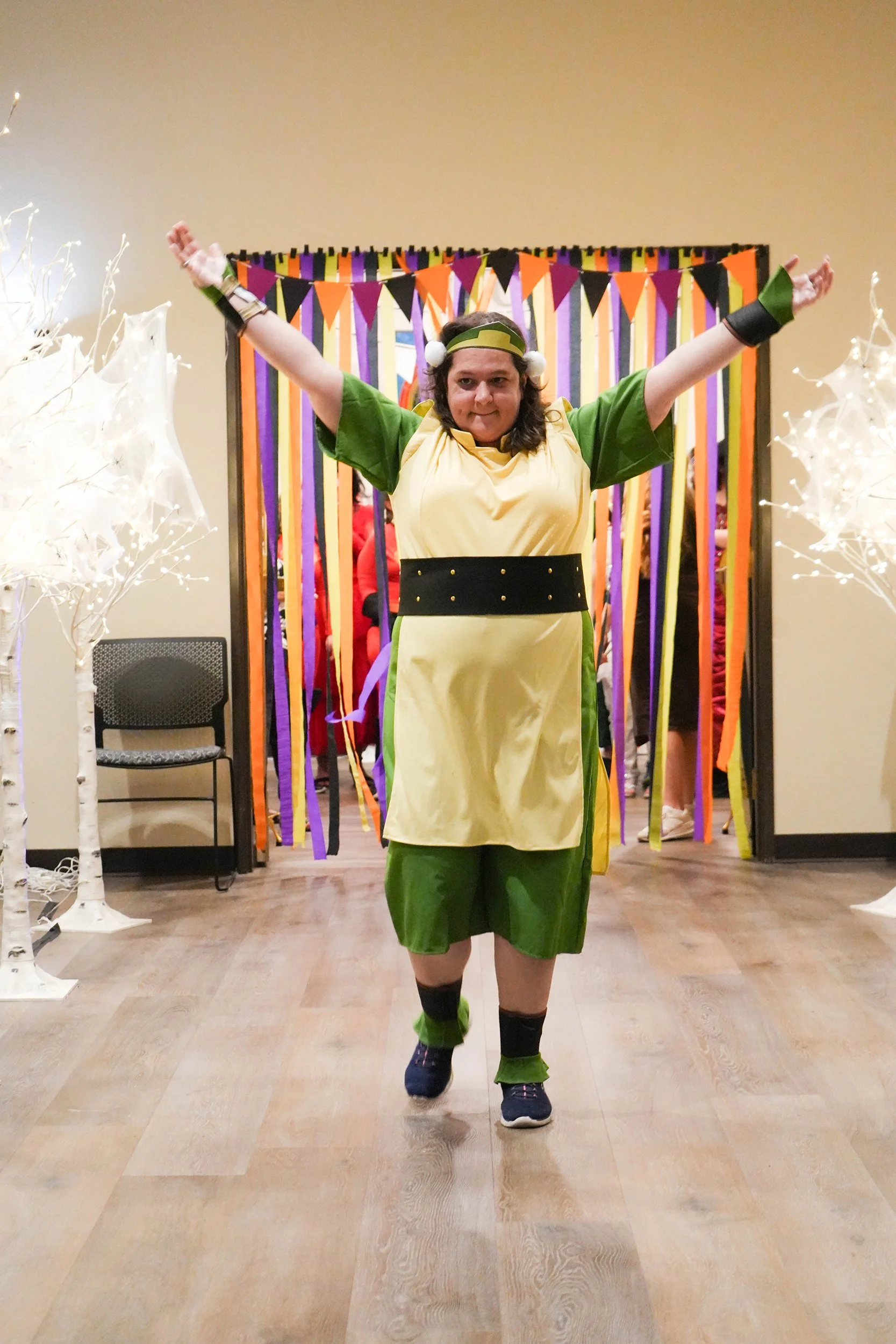  Heather participating in Noah’s PERCH Halloween costume contest. 