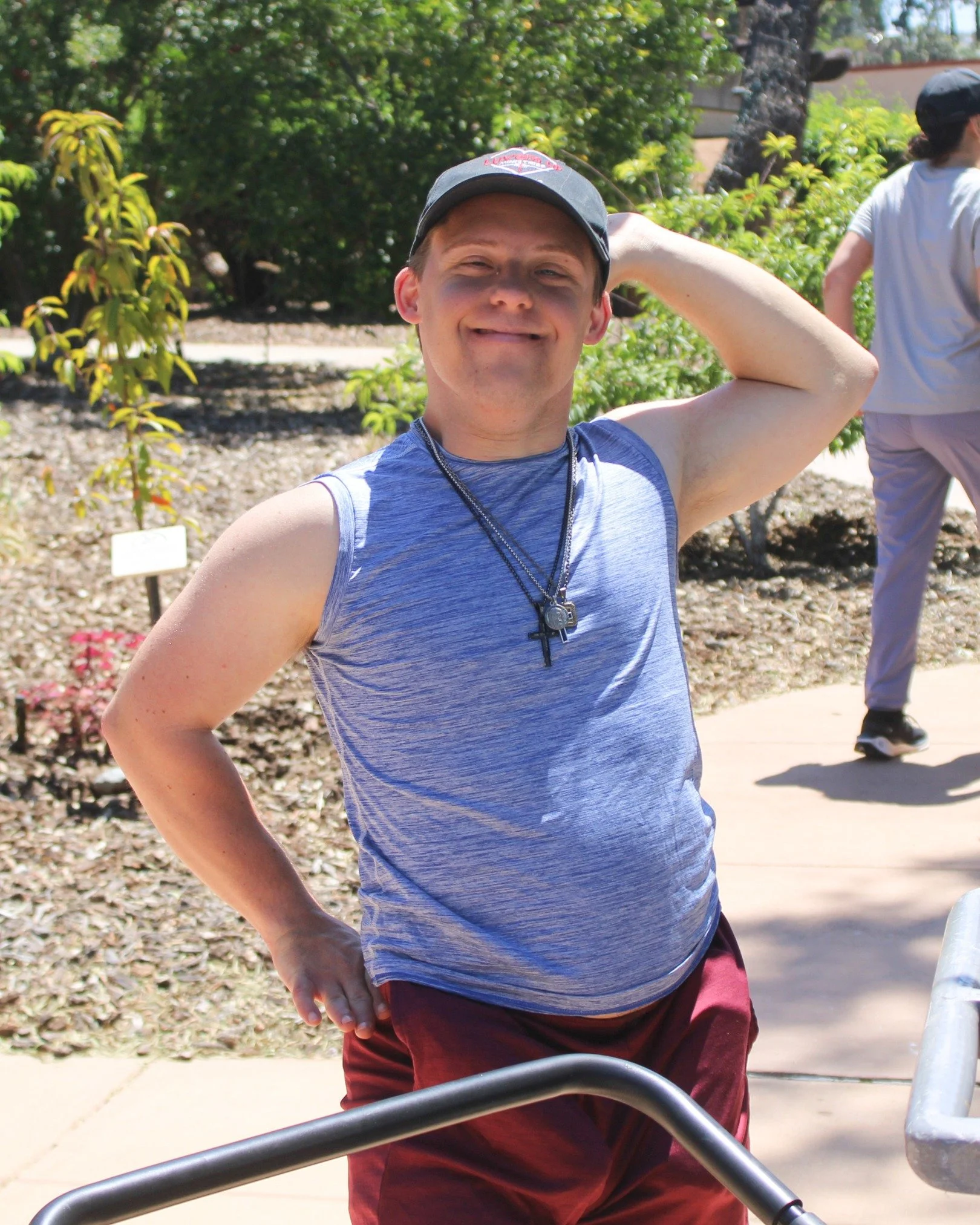 Strong man with I/DD