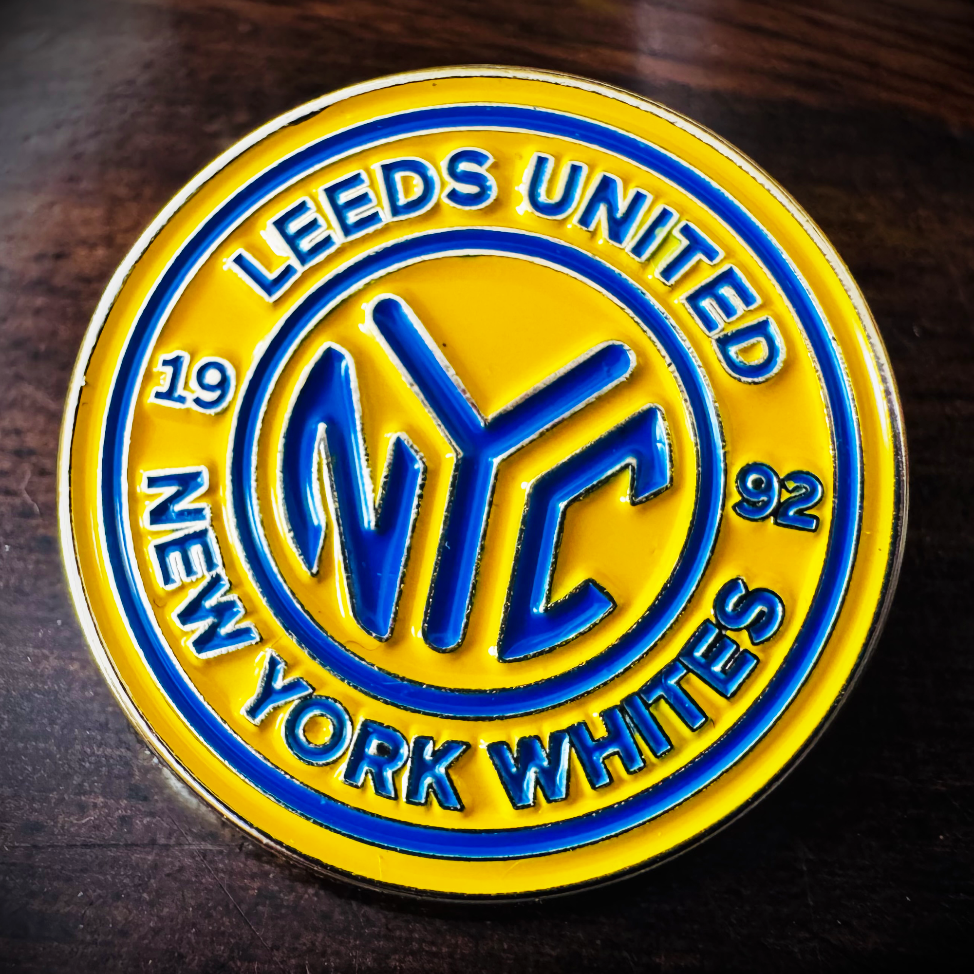 Leeds United NYC Pin