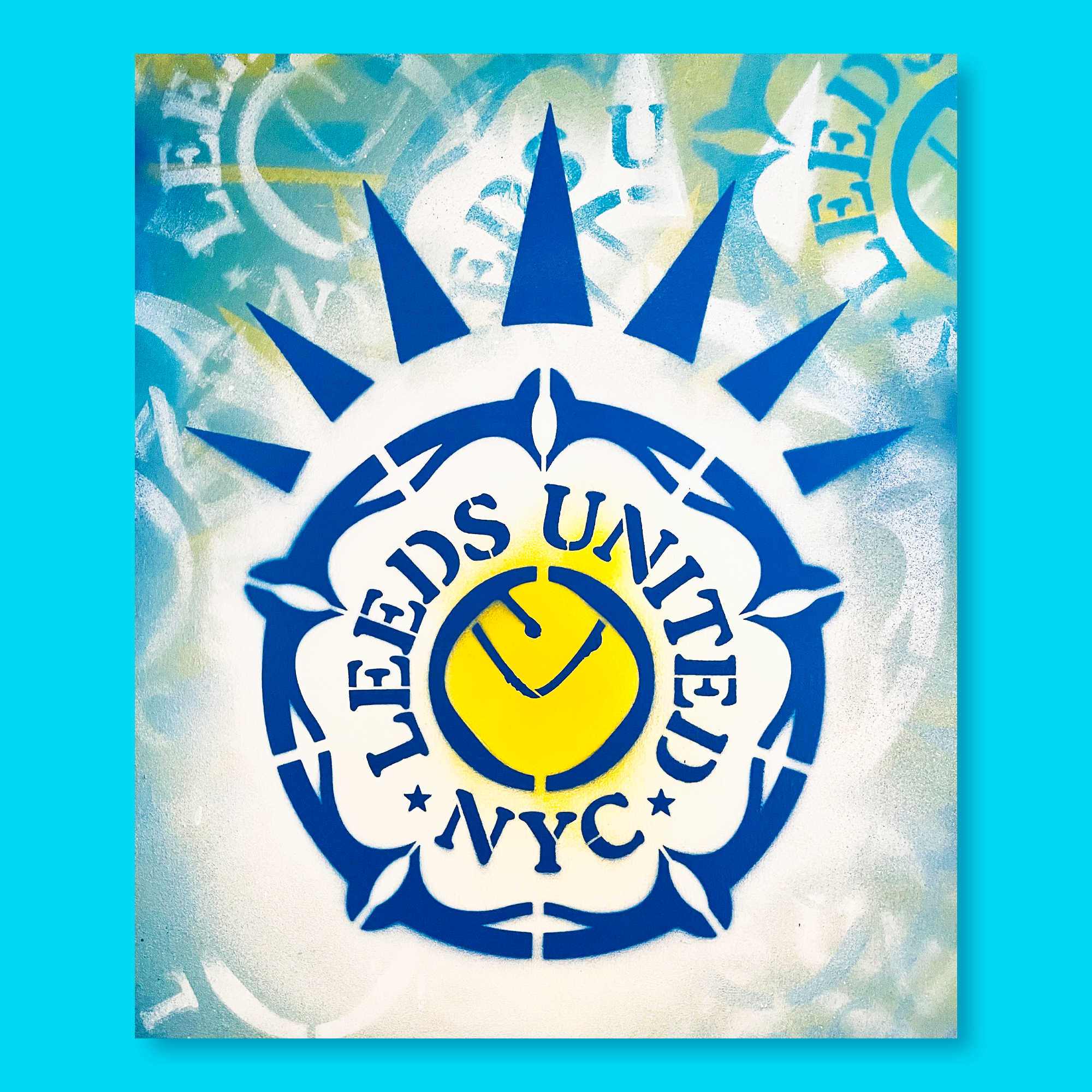 LUFC NYC Stencil 10