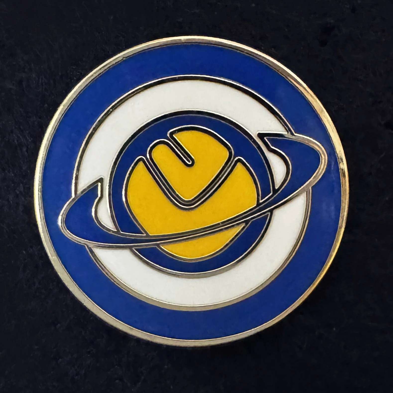 Planet Leeds Blue Pin