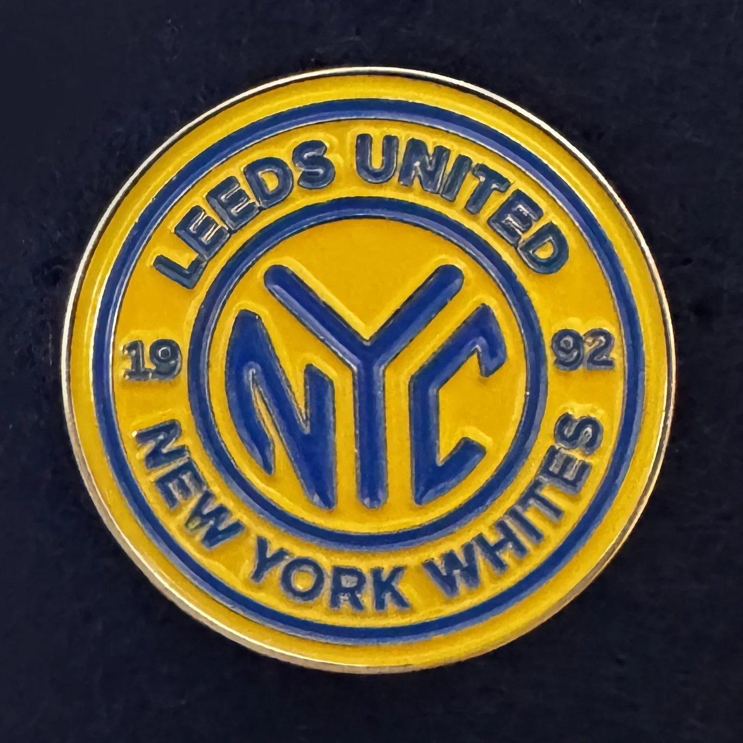 New York Whites Subway Pin