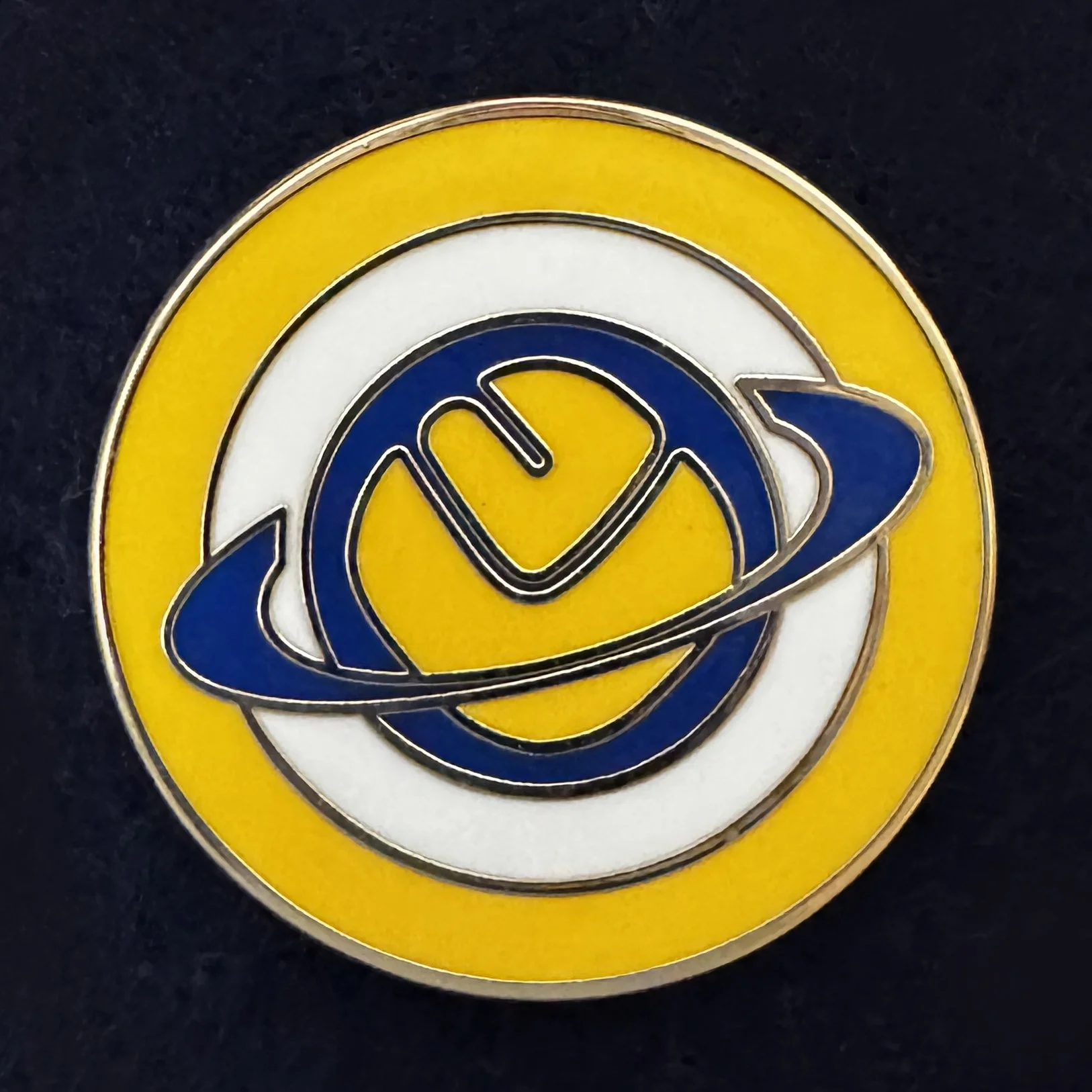 Planet Leeds Yellow Pin