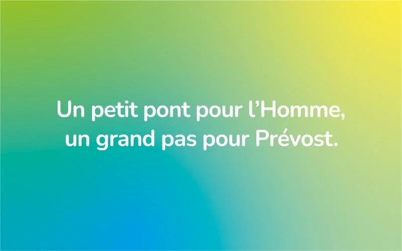 Préparation du chantier du nouveau pont reliant l’avenue du 4-Mai à la route 117
