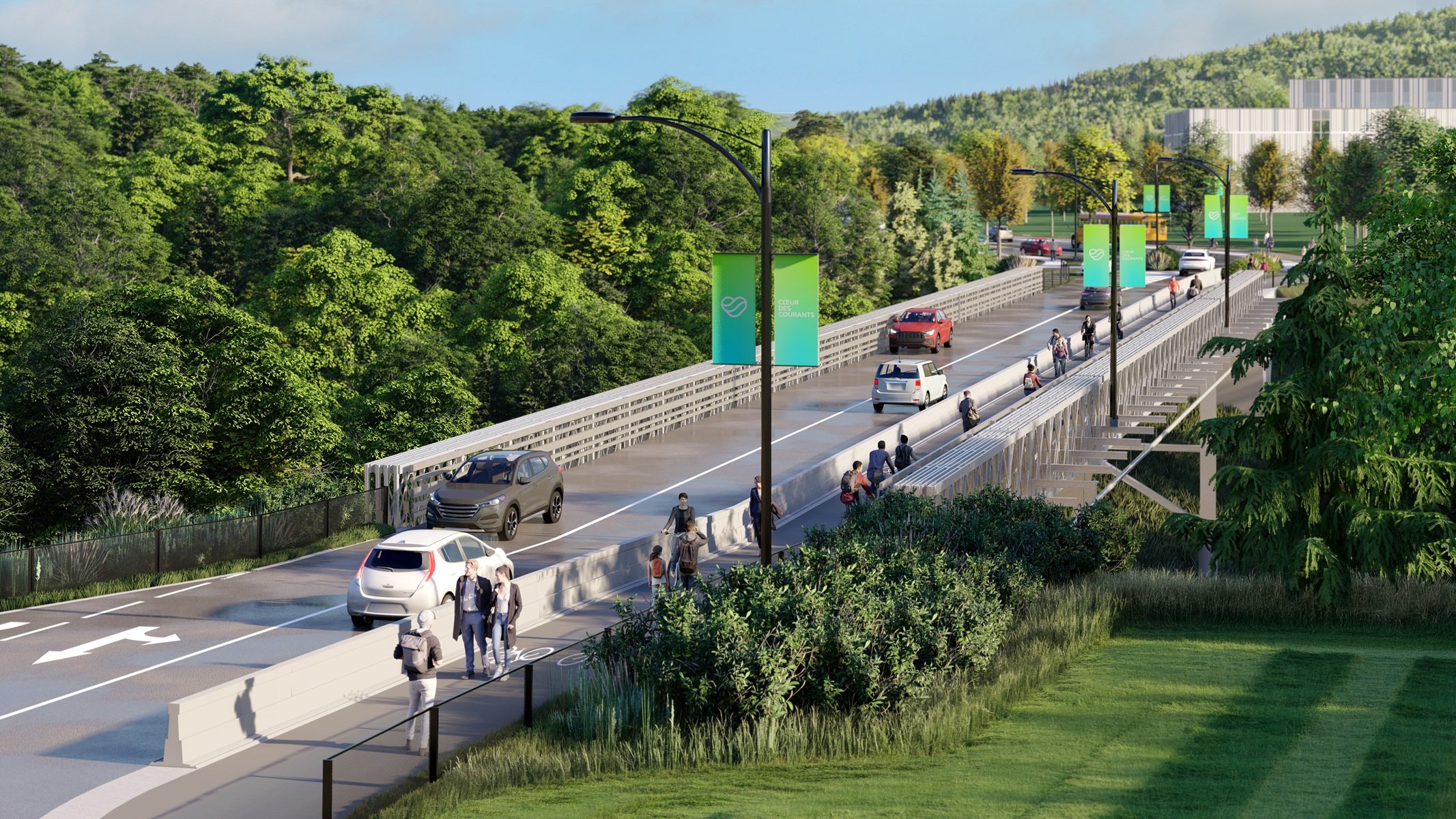 Un hyperaccéléré pour la construction du pont
