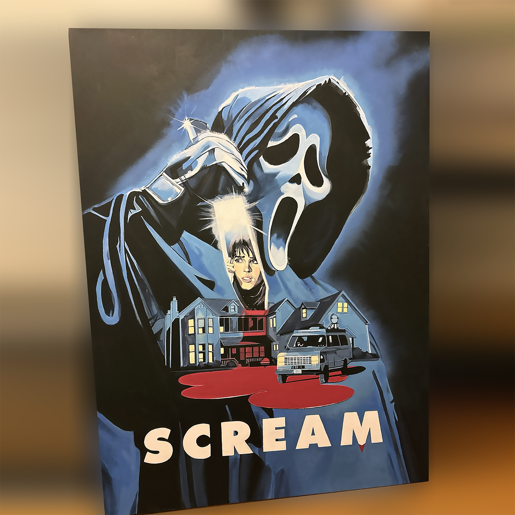 Scream Poster 4'x6': Benjamin Moore, Roscoe