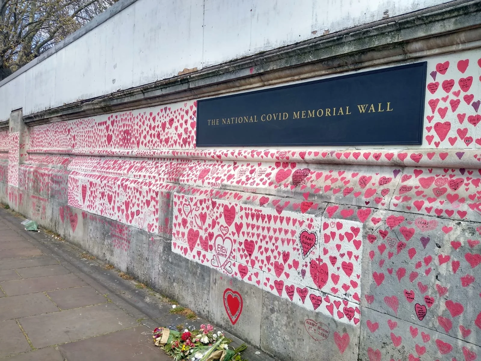 5 years on: the story of how we created the National Covid Memorial Wall.