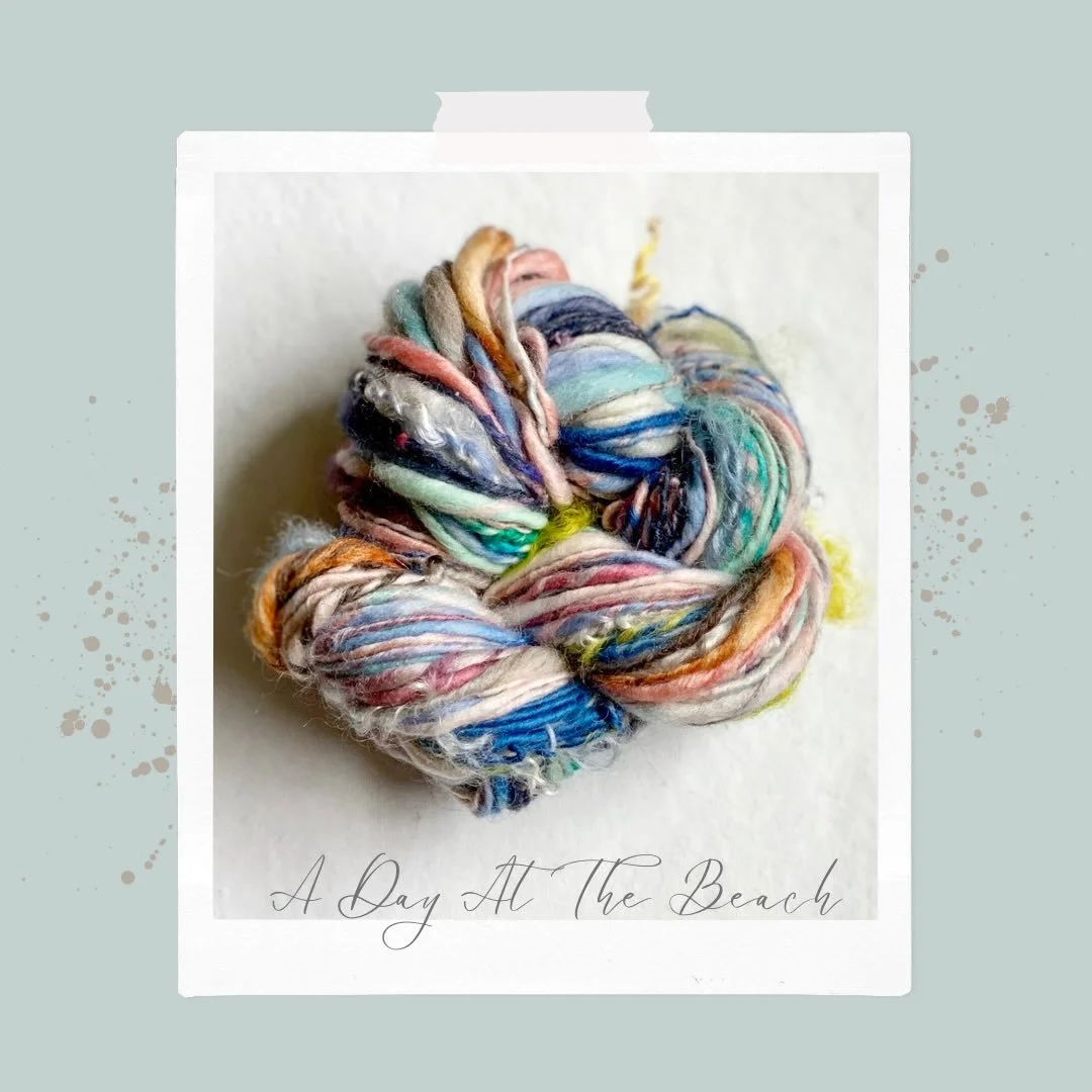 A day at the beach&hellip;what story could you tell with this yarn?