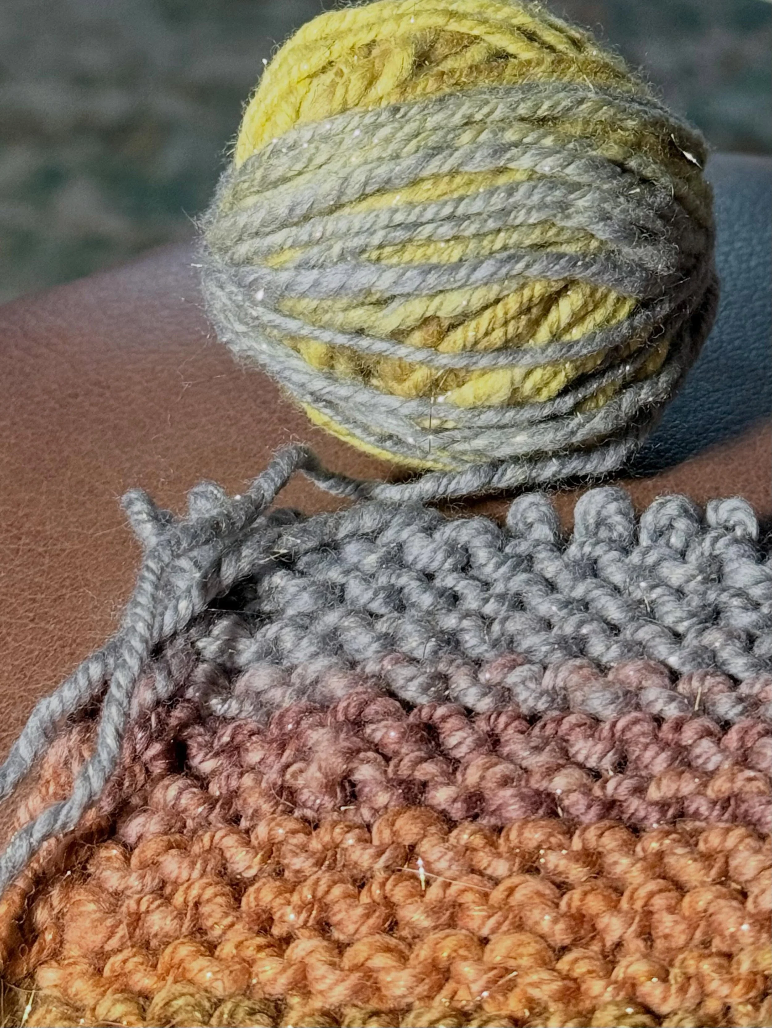Last night this scarf was finished. This morning I am frogging it. Why? A couple of things. First, because I am using thicker yarn the size is naturally larger. I knew this. I thought the width would work for me. It didn&rsquo;t. I also got off on th