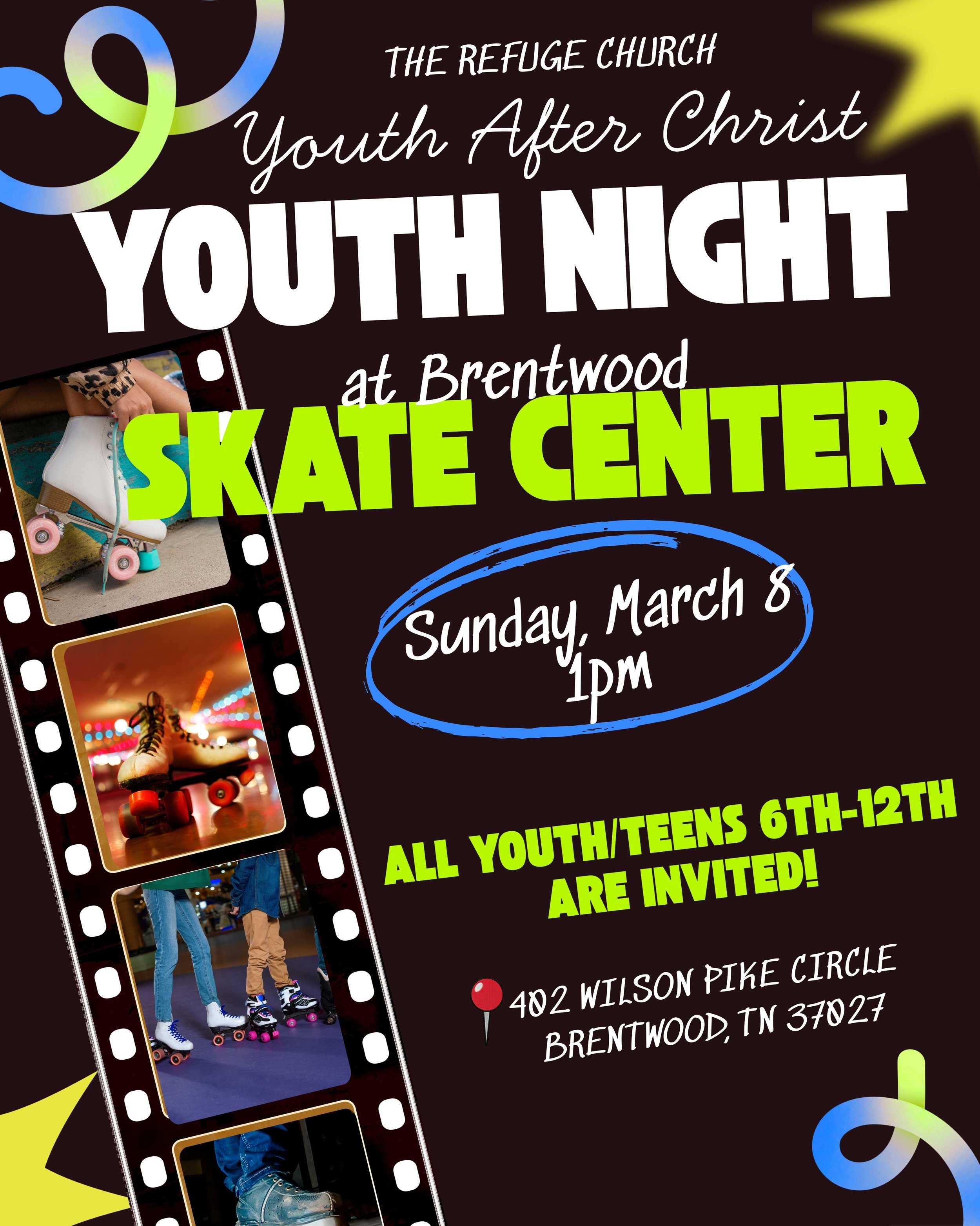 Youth Night at Brentwood Skate Center