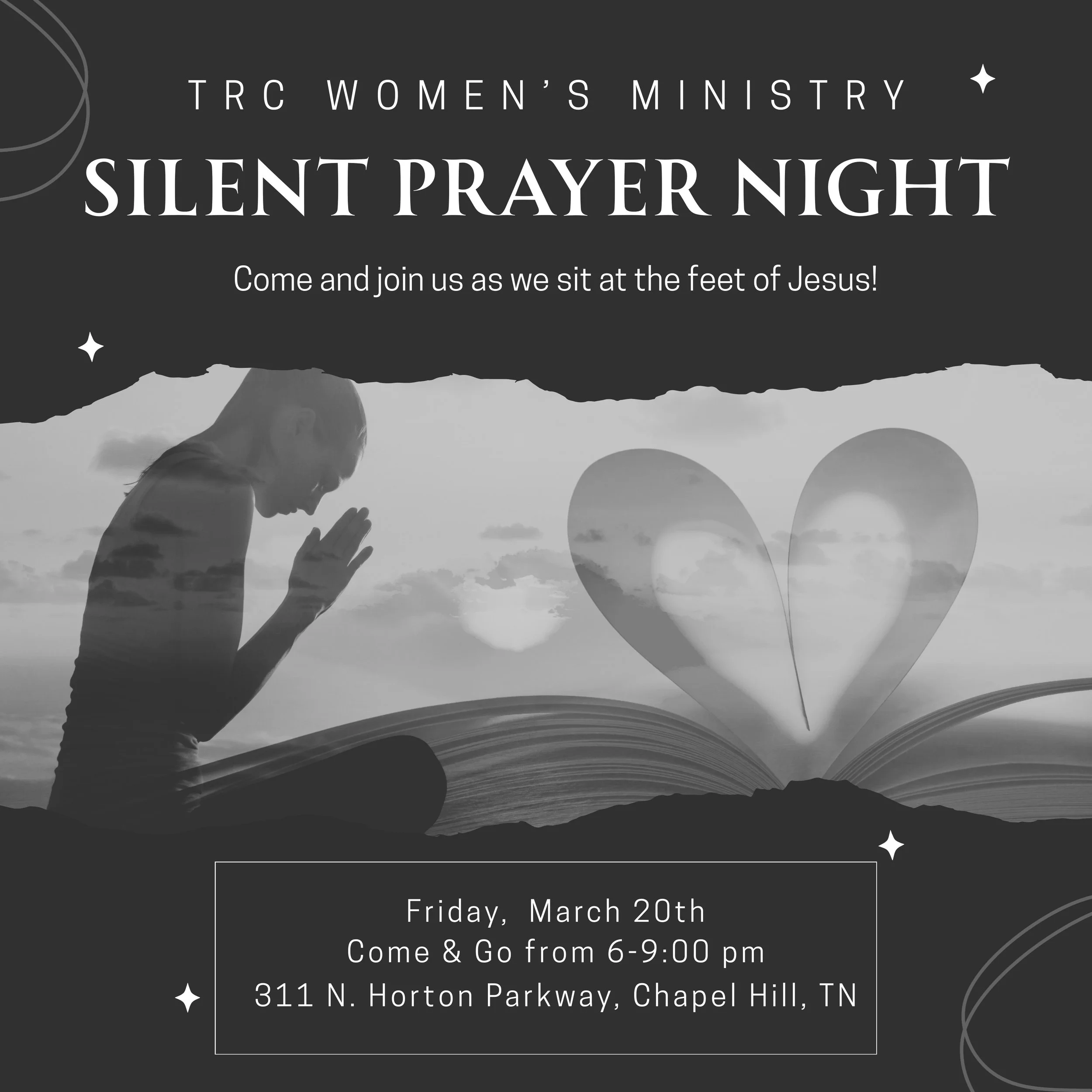 TRC Women’s Ministry Silent Prayer Night