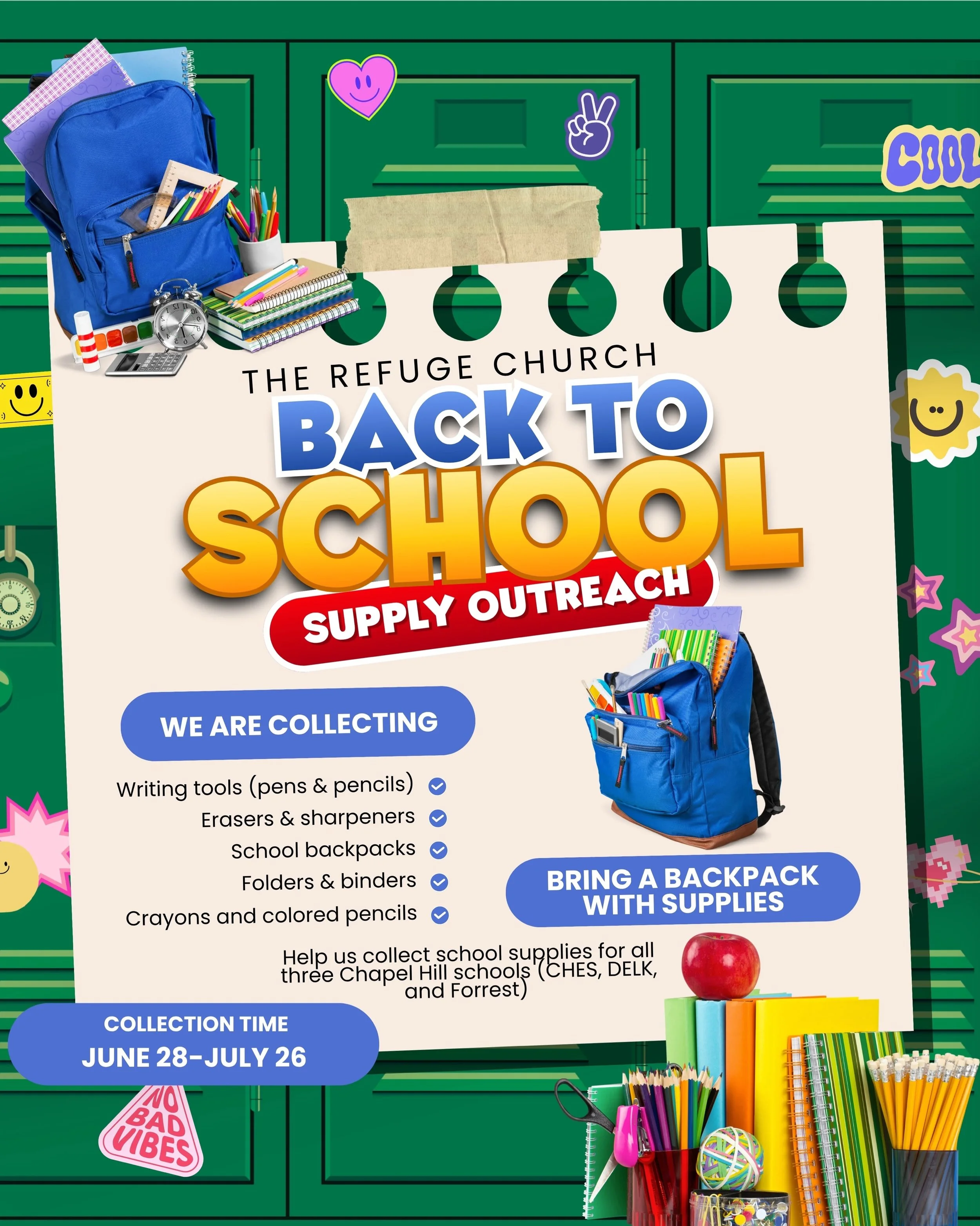 Back to School Supply Outreach