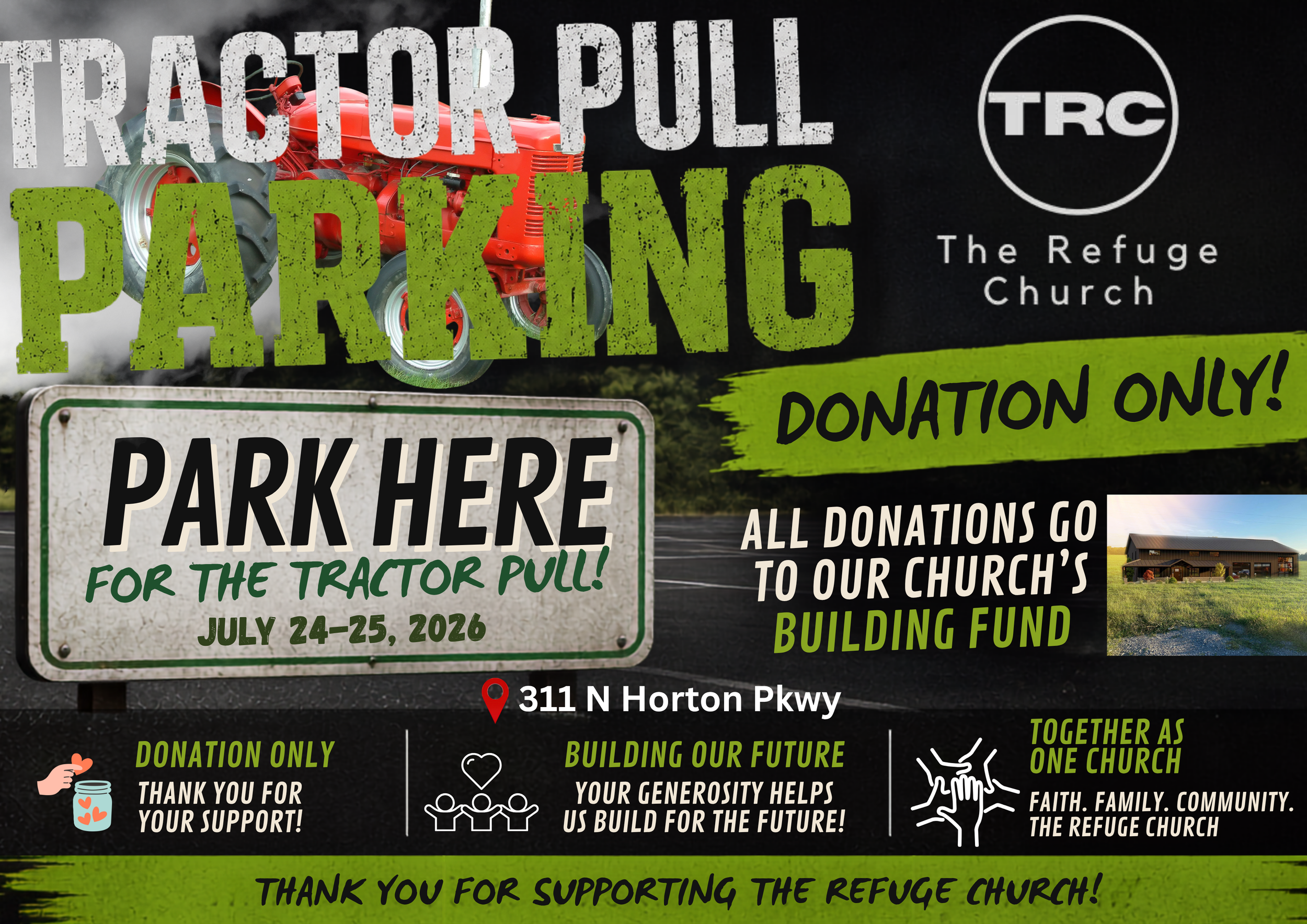 Tractor Pull Parking 