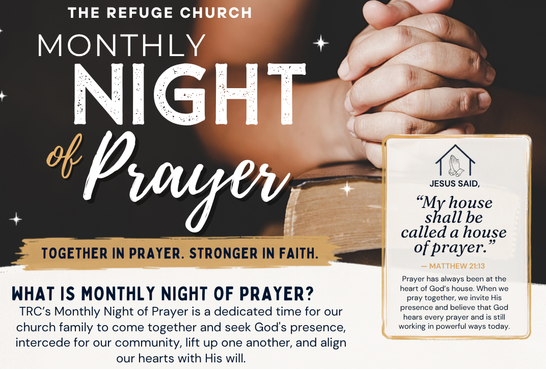 TRC's Monthly Prayer Night