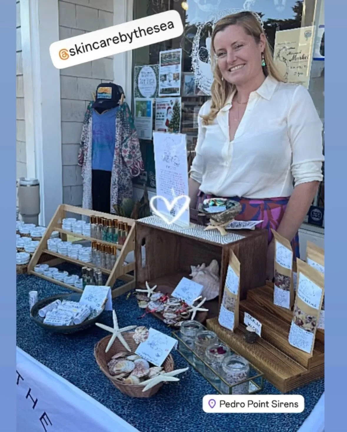 We had a great day at the Mermaid Market at Point Pedro Sirens! See you lovely Pacifica Mermaids again soon! @sirens_boutique @skincarebythesea #mermaids #pacifica #sirensboutique #pointpedrosirens #skincarebythesea #mermaidmarket #sirenscents #merma