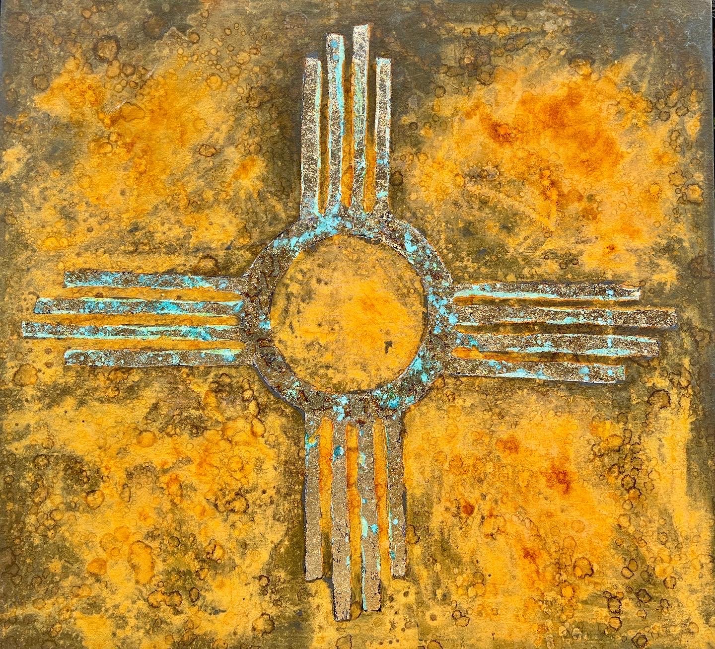 Zia

Rust & Gold Leaf on Canvas

40"x40"