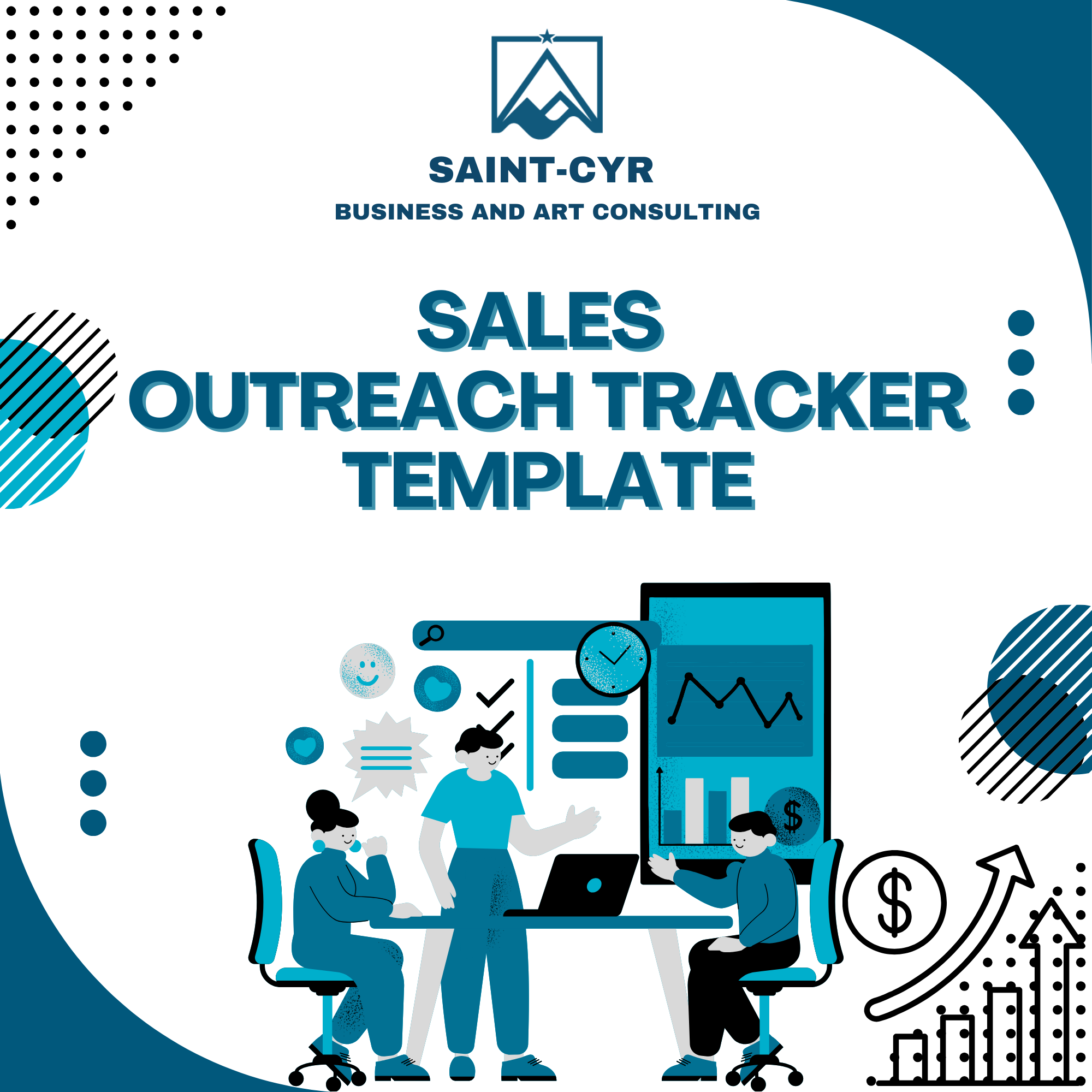 Quarterly Sales Outreach Tracker — Saint-Cyr Business & Art Consulting